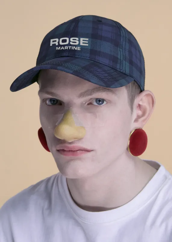 NYLON CAP in BLACK sold by Martine Rose