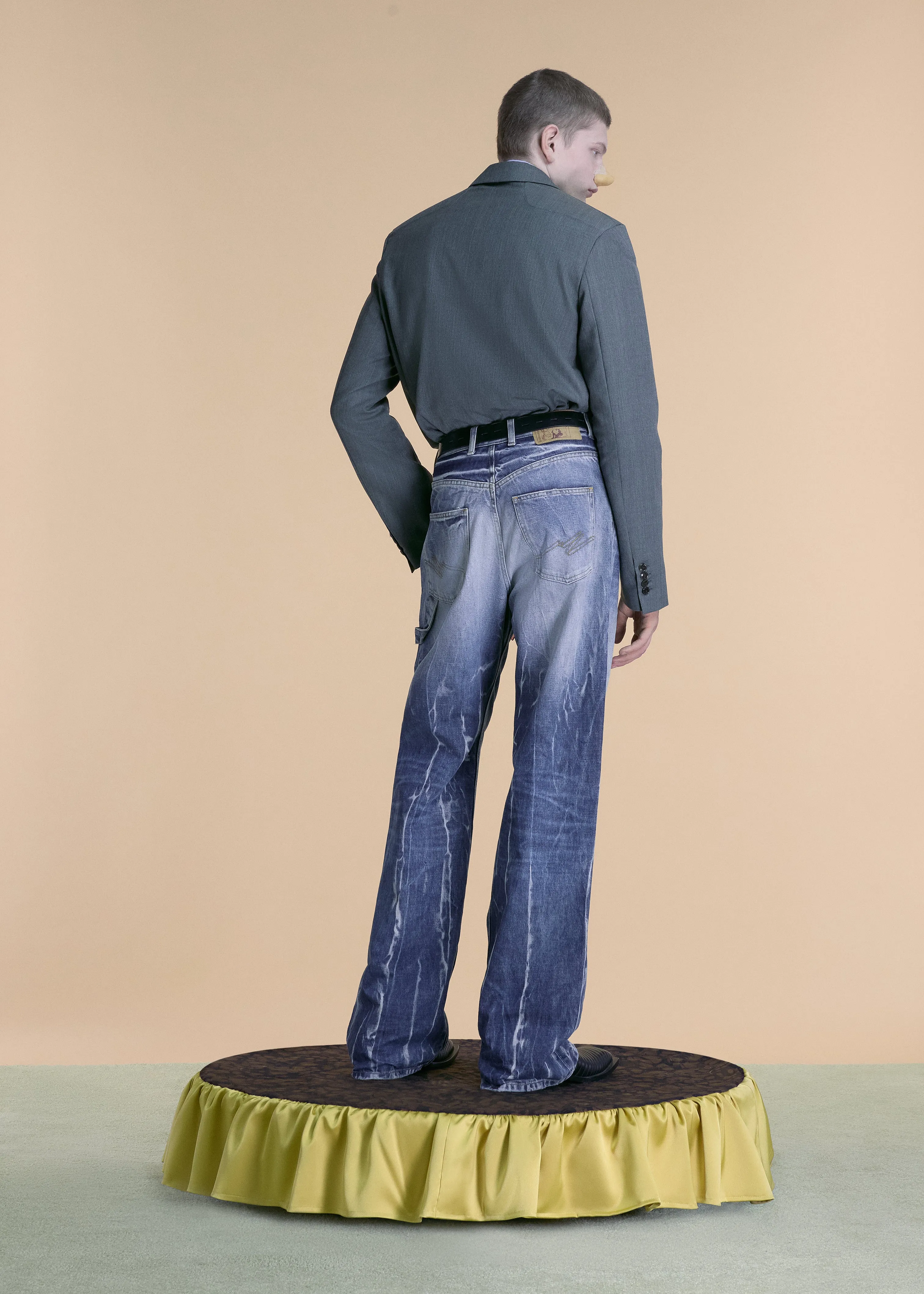CASUAL JEAN in BLUE sold by Martine Rose product image thumbnail 5