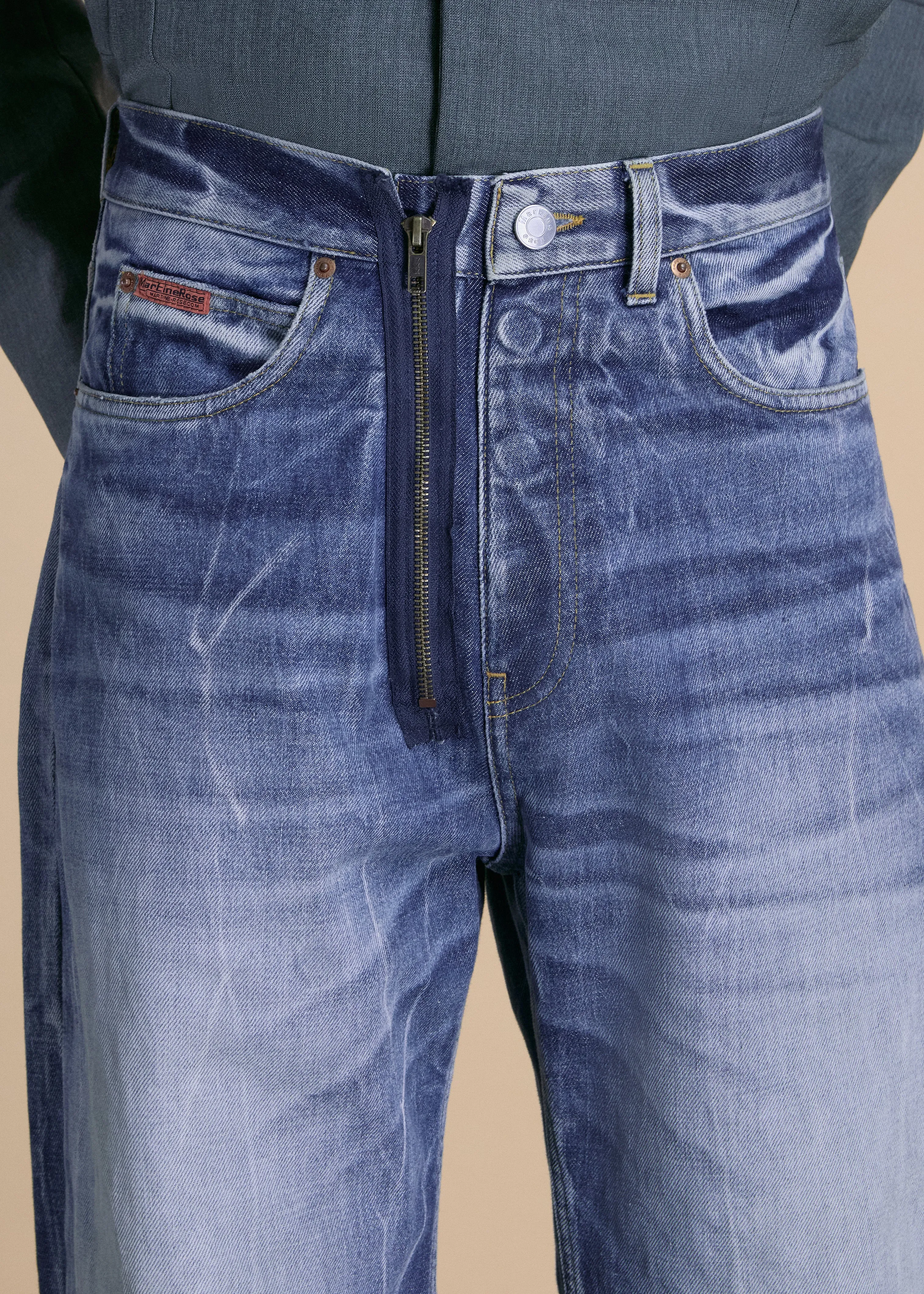 CASUAL JEAN in BLUE sold by Martine Rose product image thumbnail 3