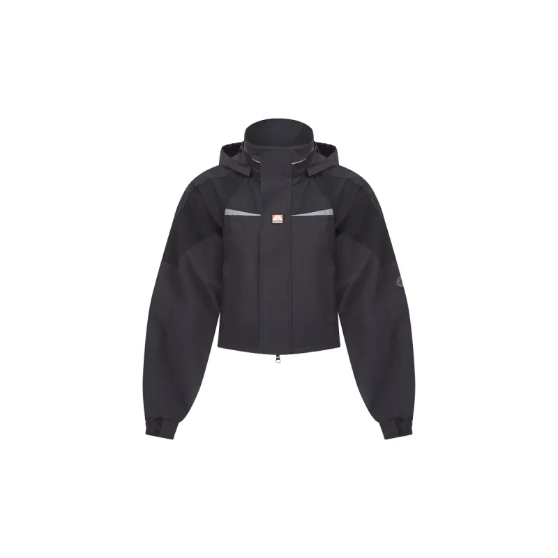 SHRUNKEN SPORTS JACKET in BLACK sold by Martine Rose