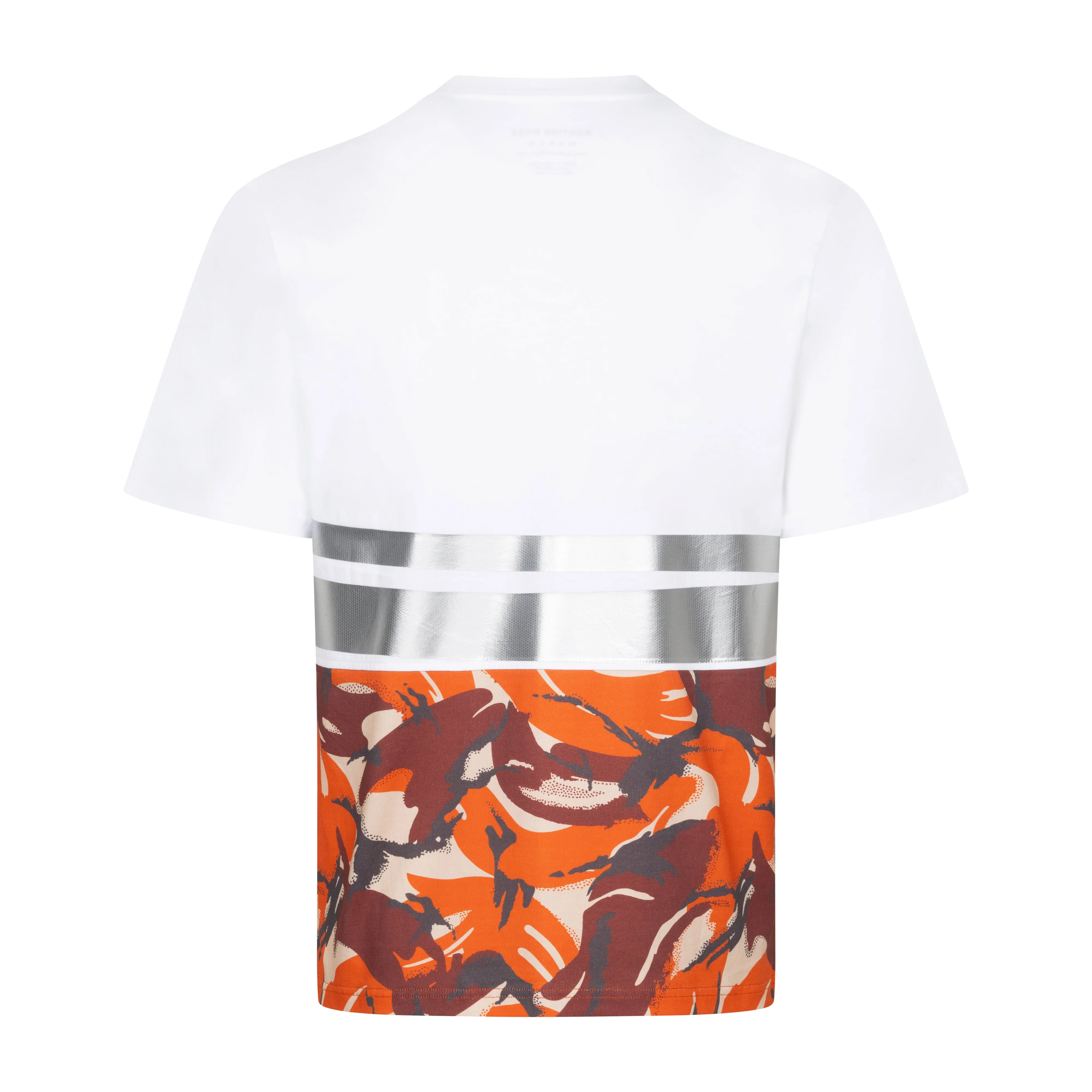 CLASSIC T-SHIRT in WHITE ORANGE CAMO sold by Martine Rose product image thumbnail 3