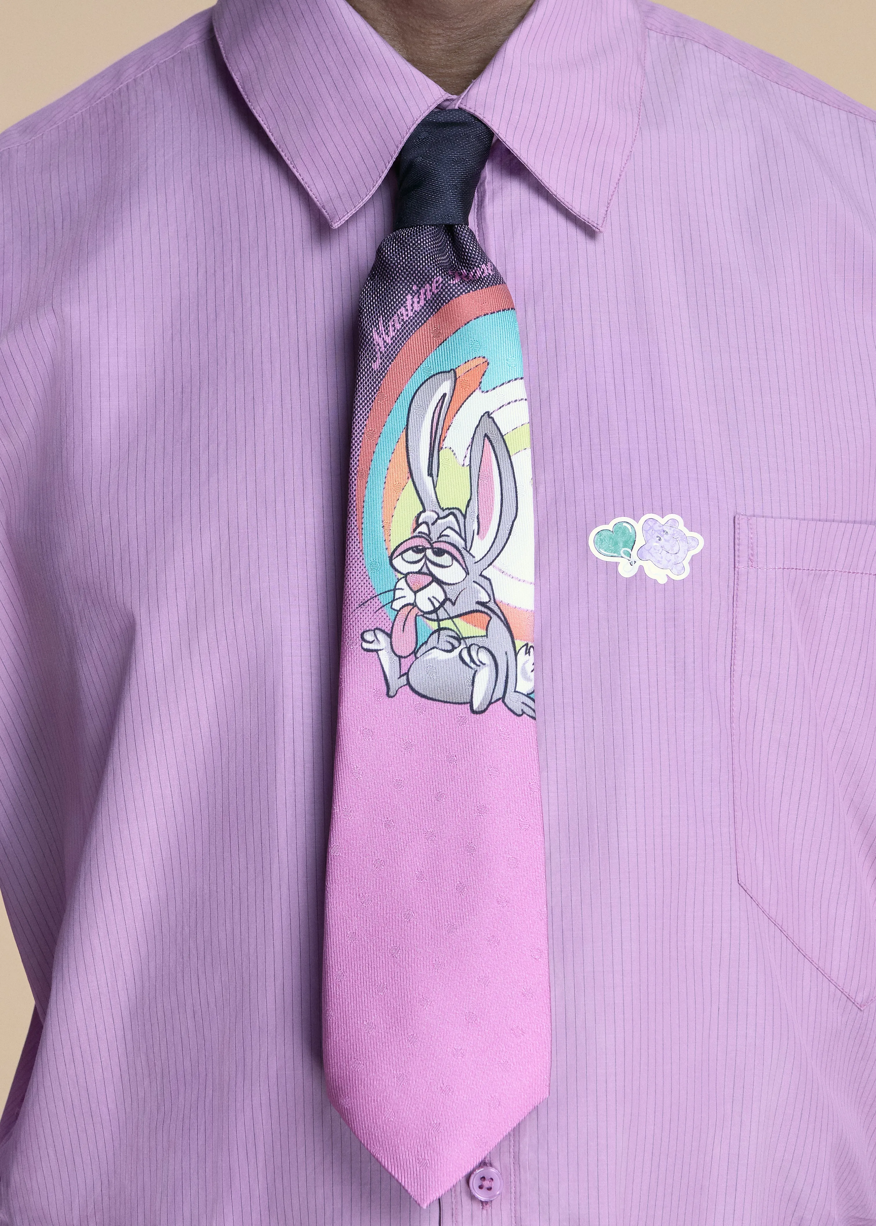TIE in PINK sold by Martine Rose product image thumbnail 2