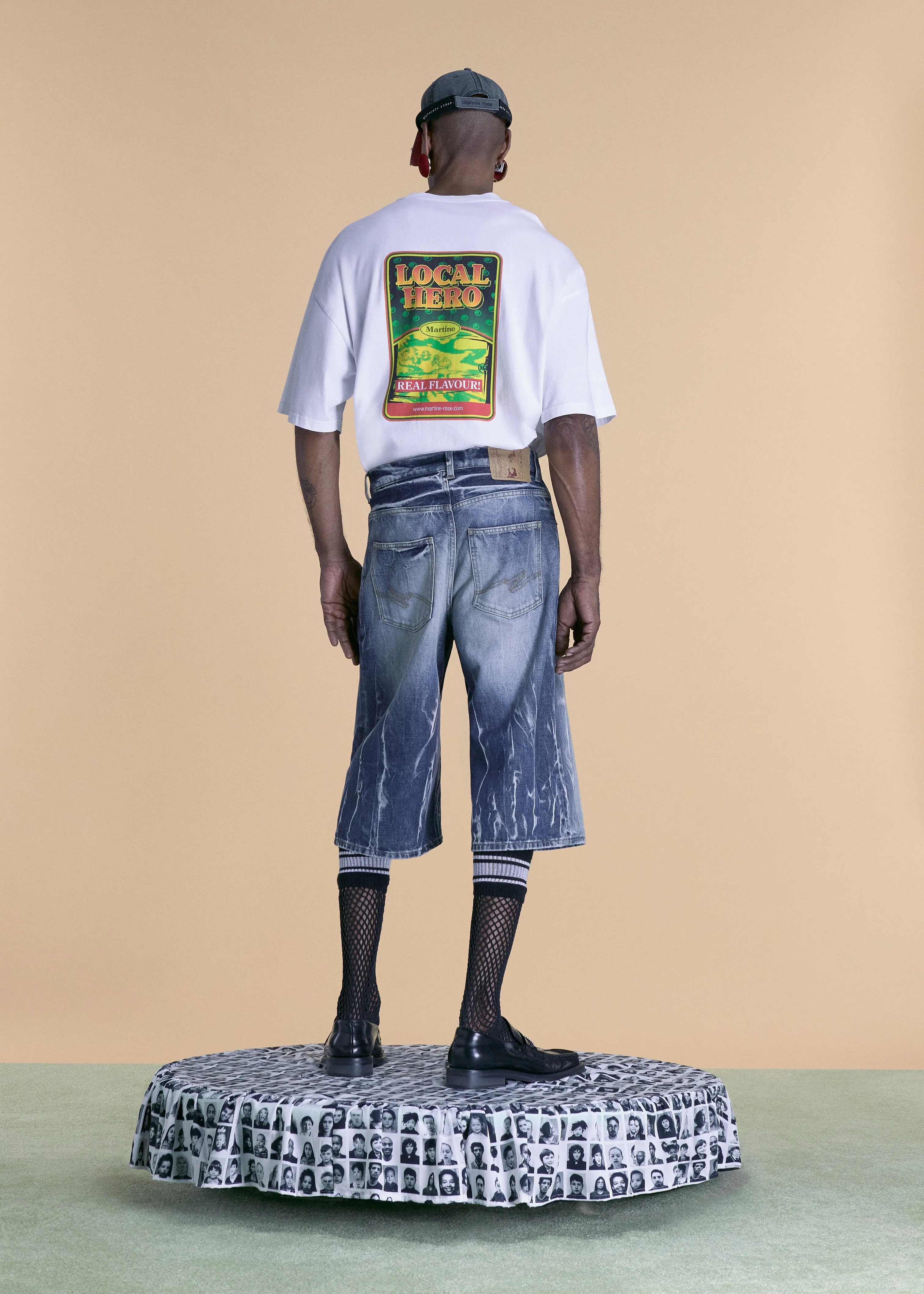S/S OVERSIZED T-SHIRT in WHITE sold by Martine Rose product image thumbnail 3