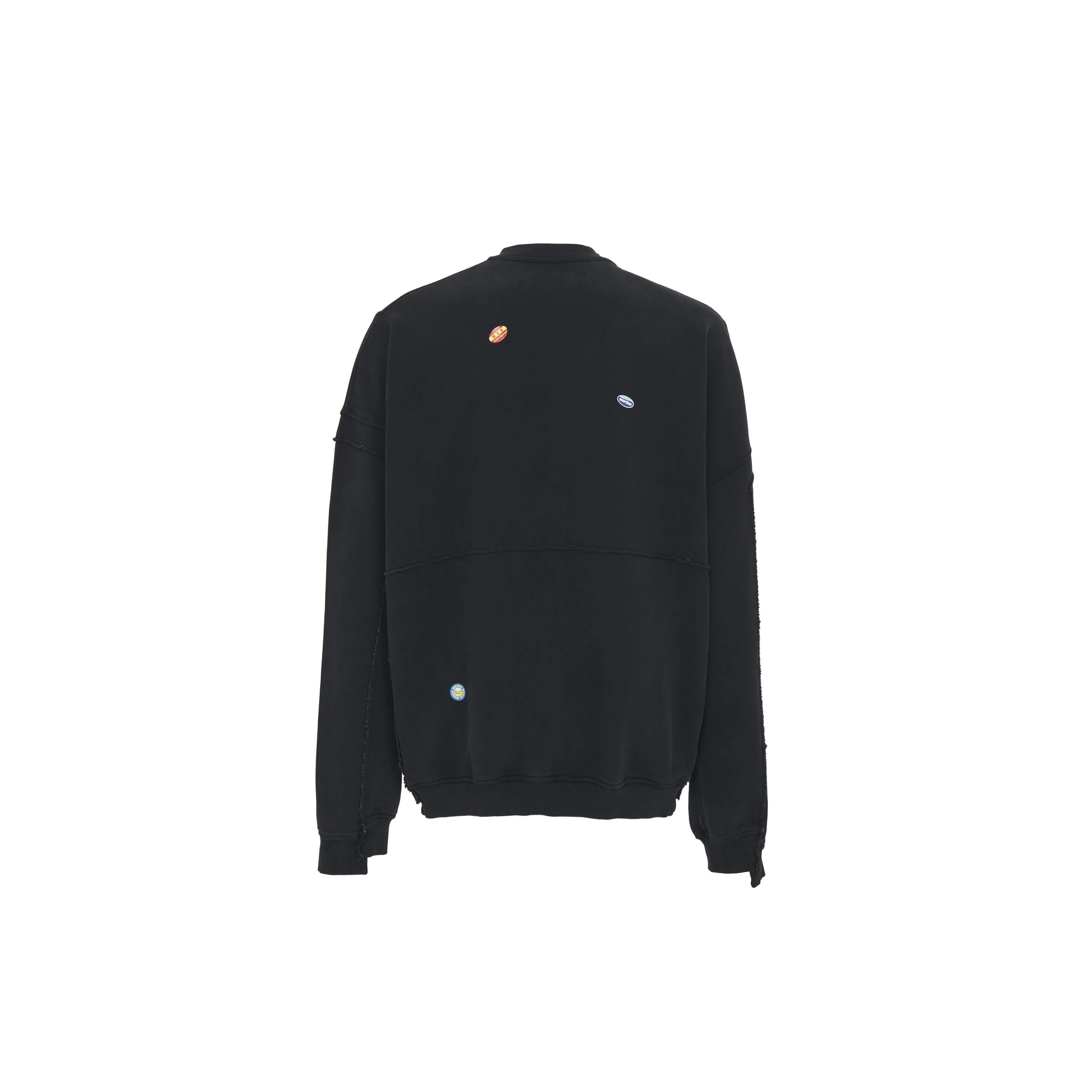 ZIP UP CREW in BLACK sold by Martine Rose product image thumbnail 4
