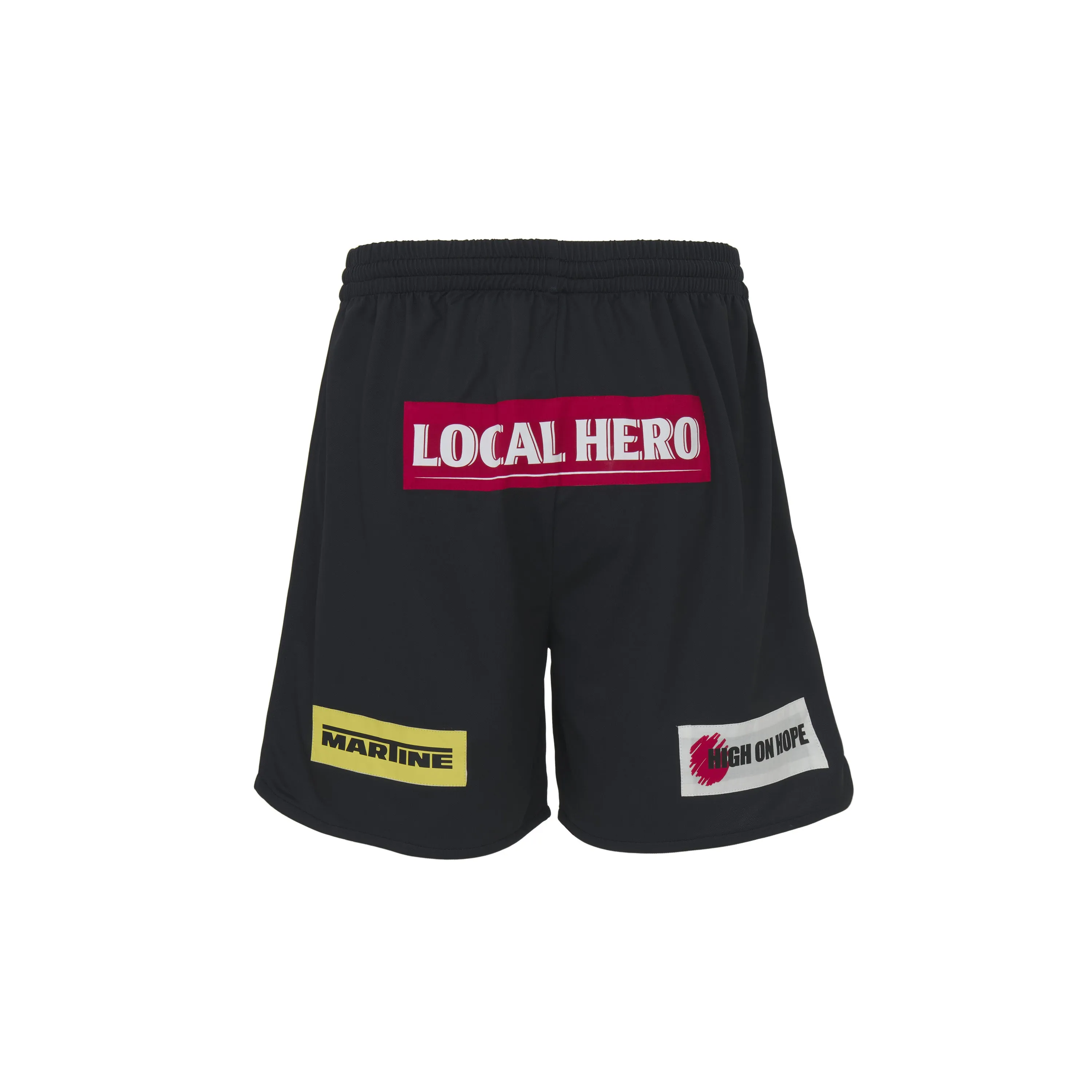 FOOTBALL SHORTS in BLACK sold by Martine Rose product image thumbnail 2