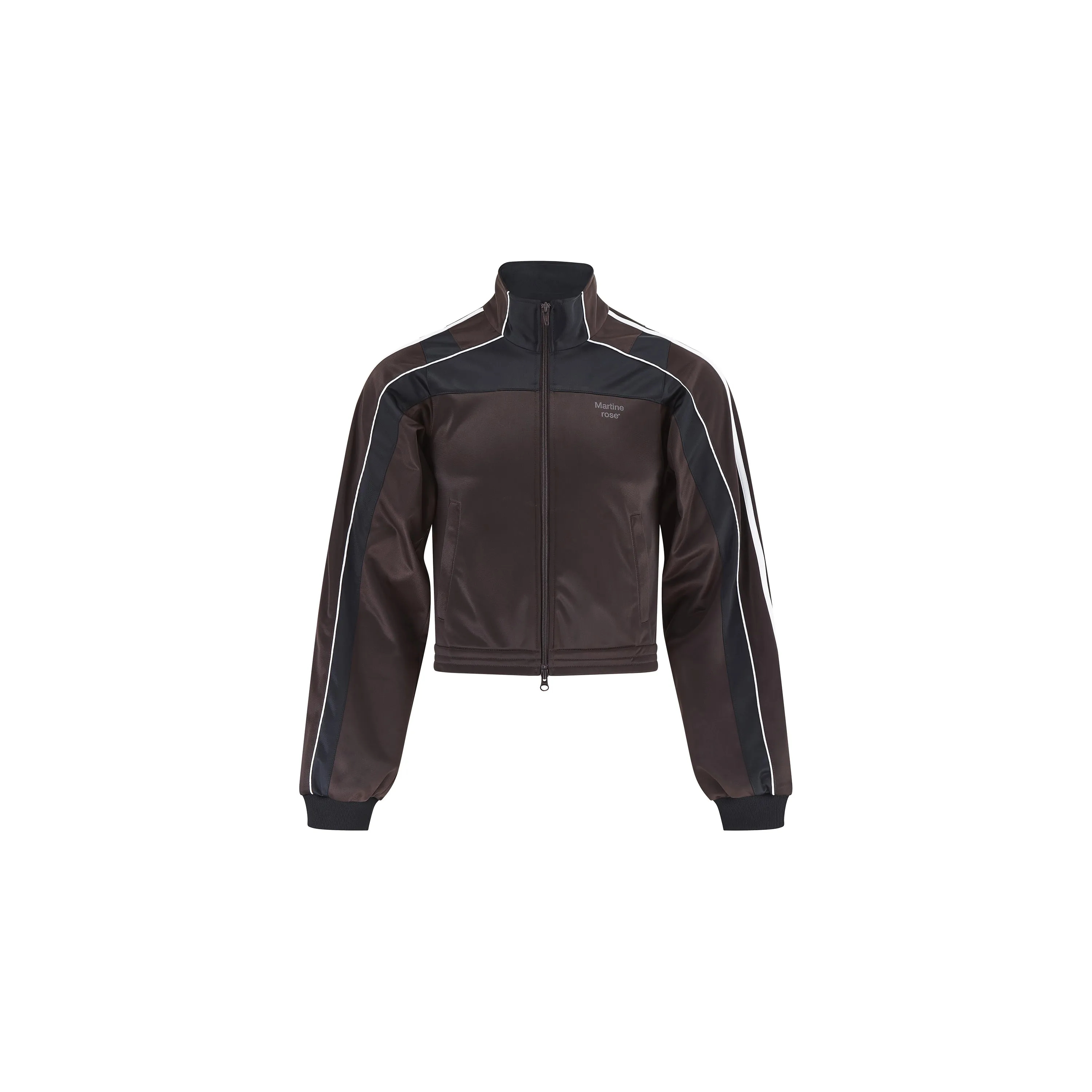 SHRUNKEN TRACK JACKET in BROWN sold by Martine Rose product image thumbnail 5