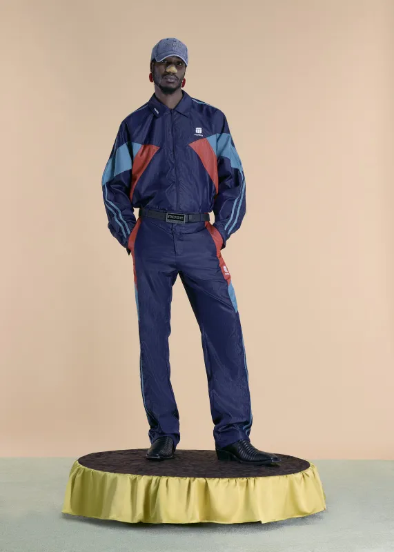 SHIRT TRACK JACKET in BLUE sold by Martine Rose