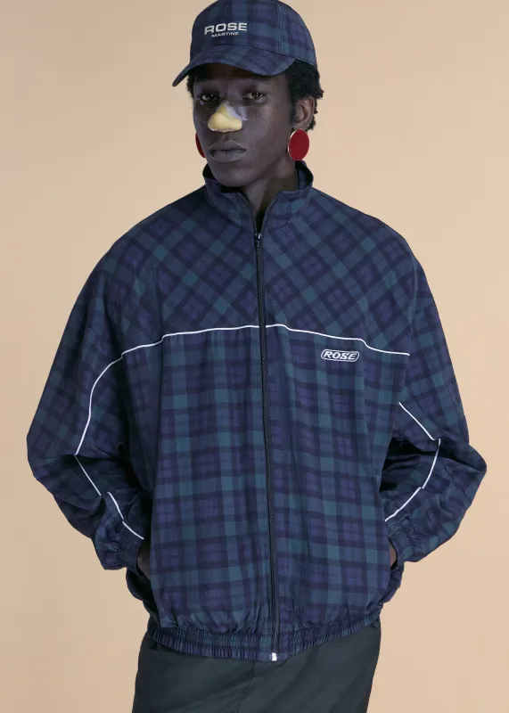 OVERSIZED TRACK JACKET in BLACK sold by Martine Rose