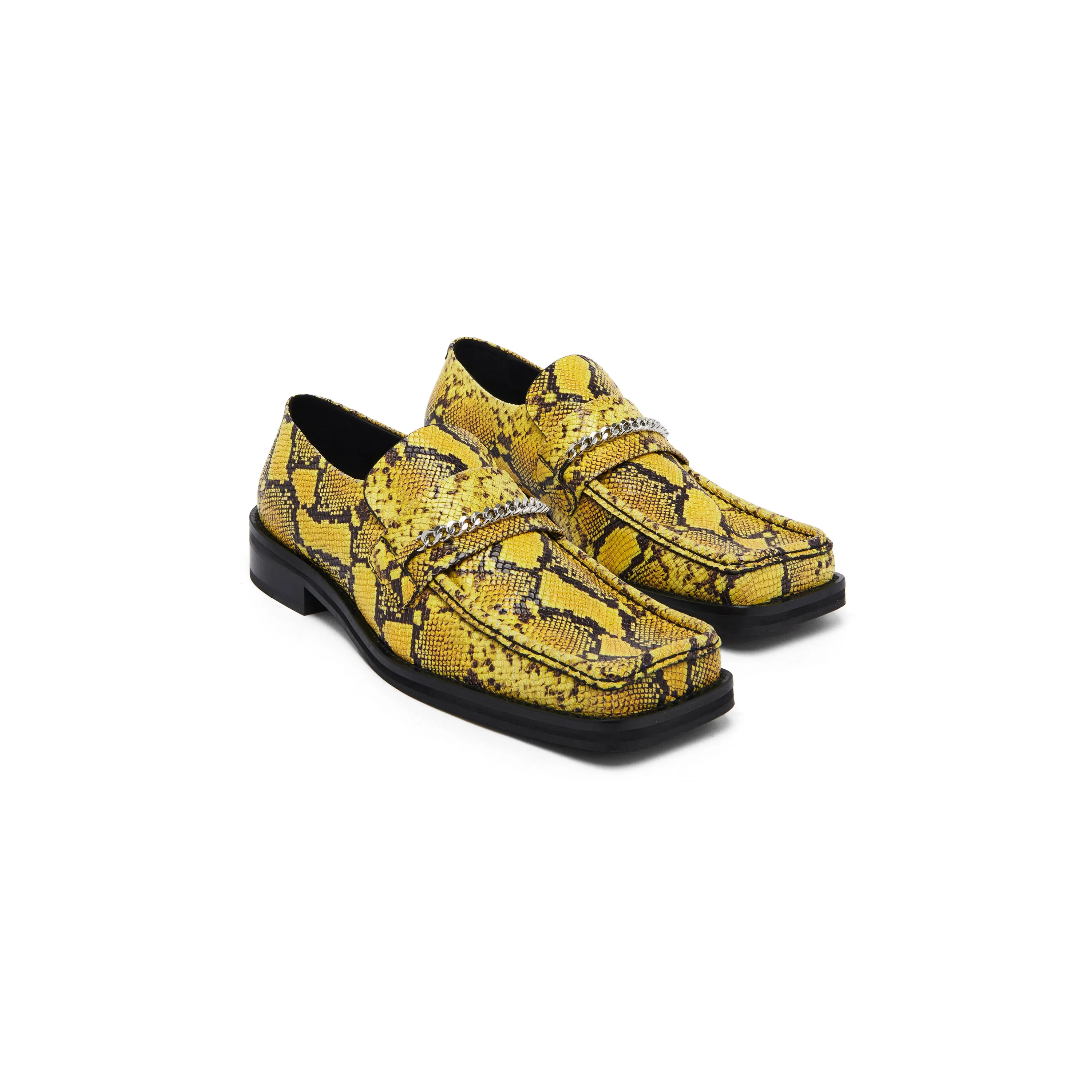 SQUARE TOE LOAFER in YELLOW sold by Martine Rose product image thumbnail 3