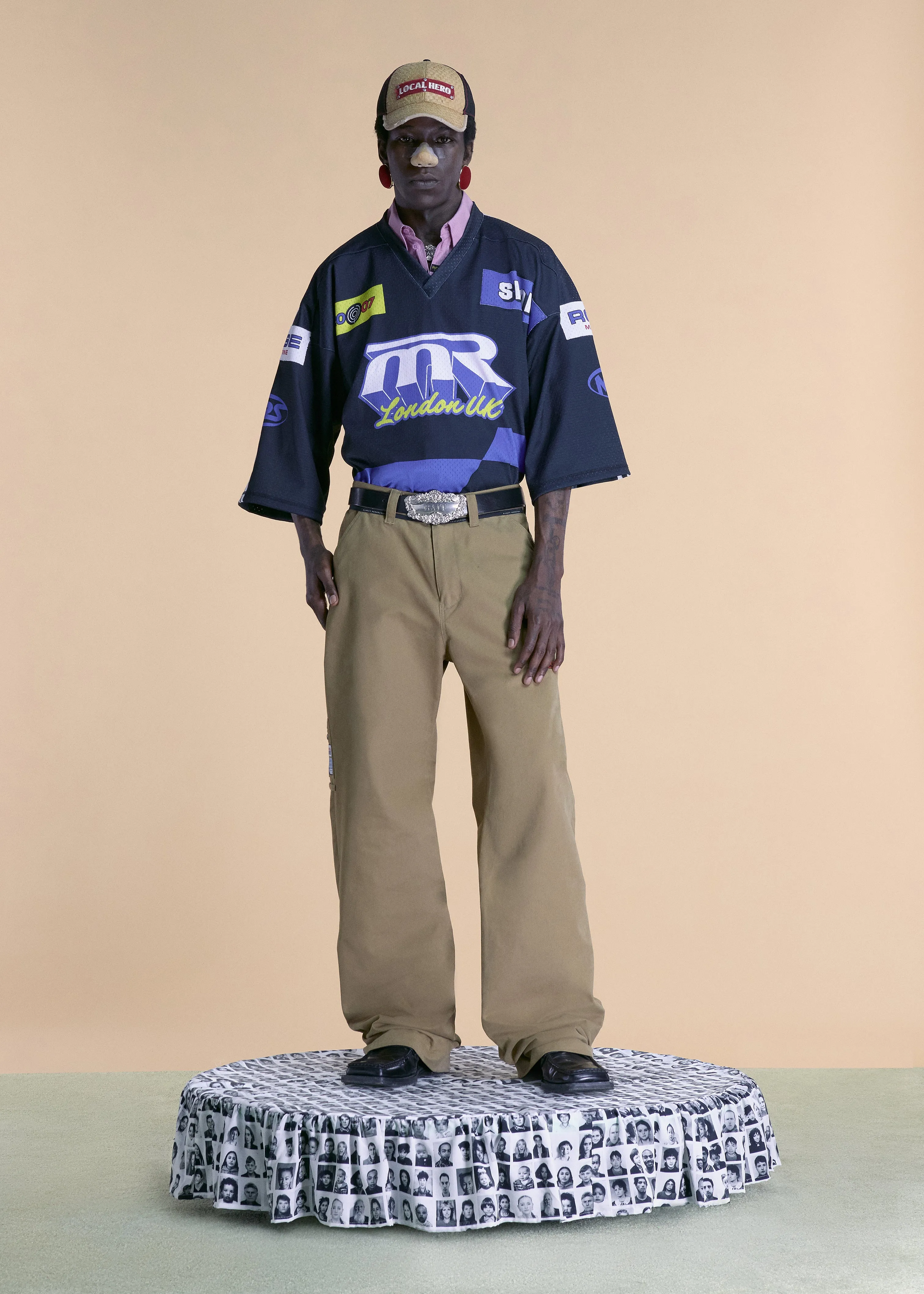 CARPENTER TROUSER in GREEN sold by Martine Rose