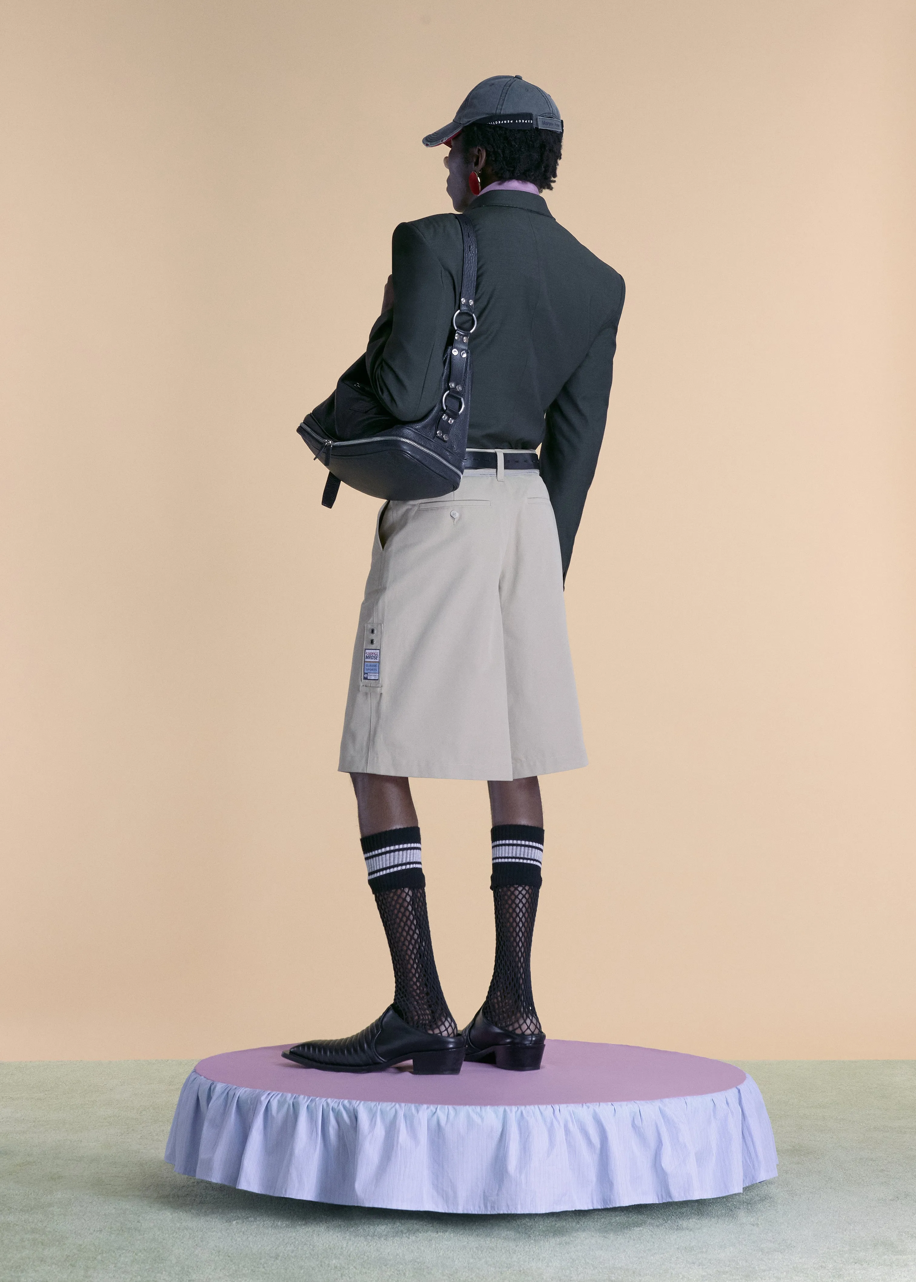 TWISTED SKATE SHORT in BEIGE sold by Martine Rose product image thumbnail 4