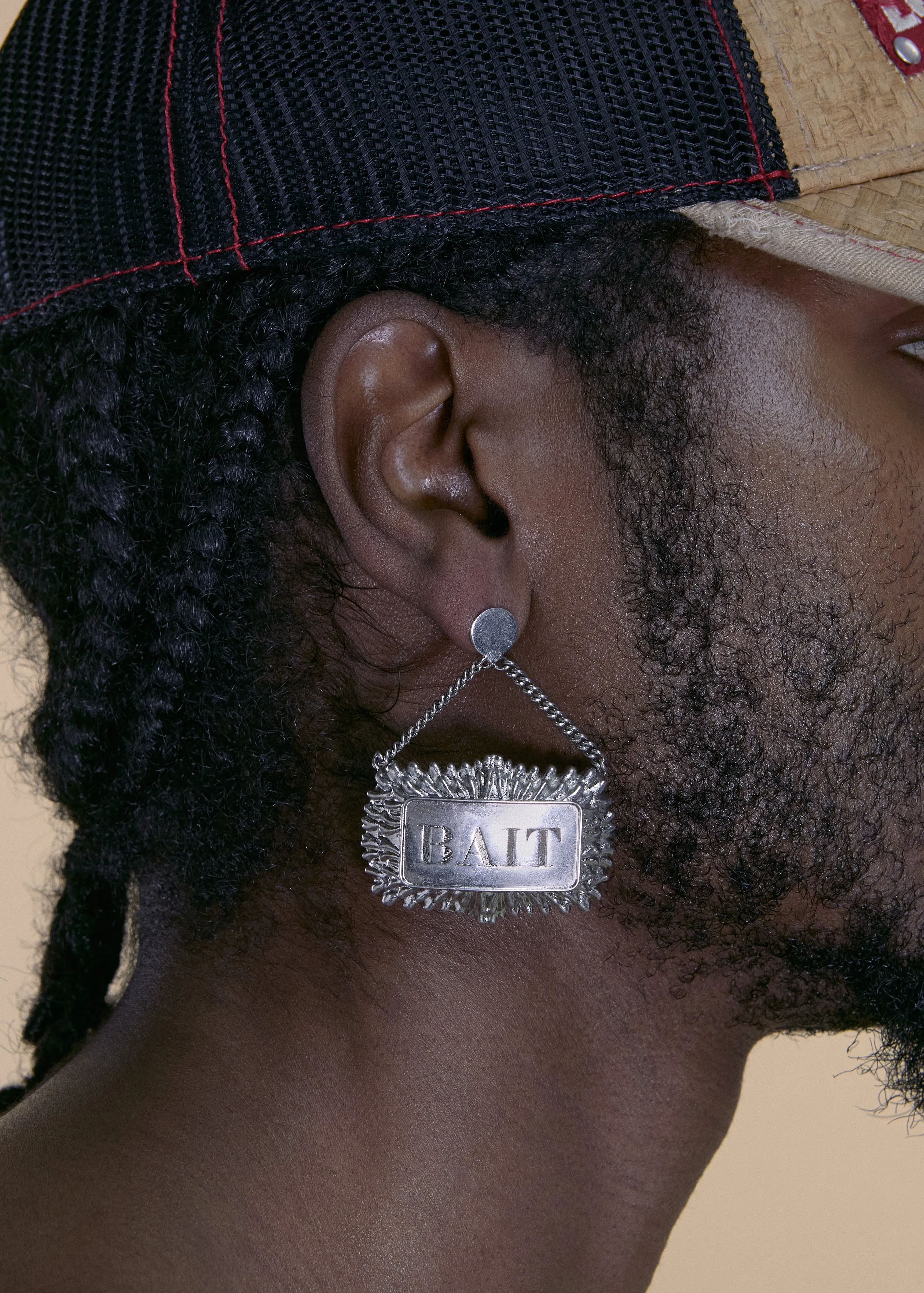 SHERRY DROP EARRING in SILVER sold by Martine Rose product image thumbnail 2