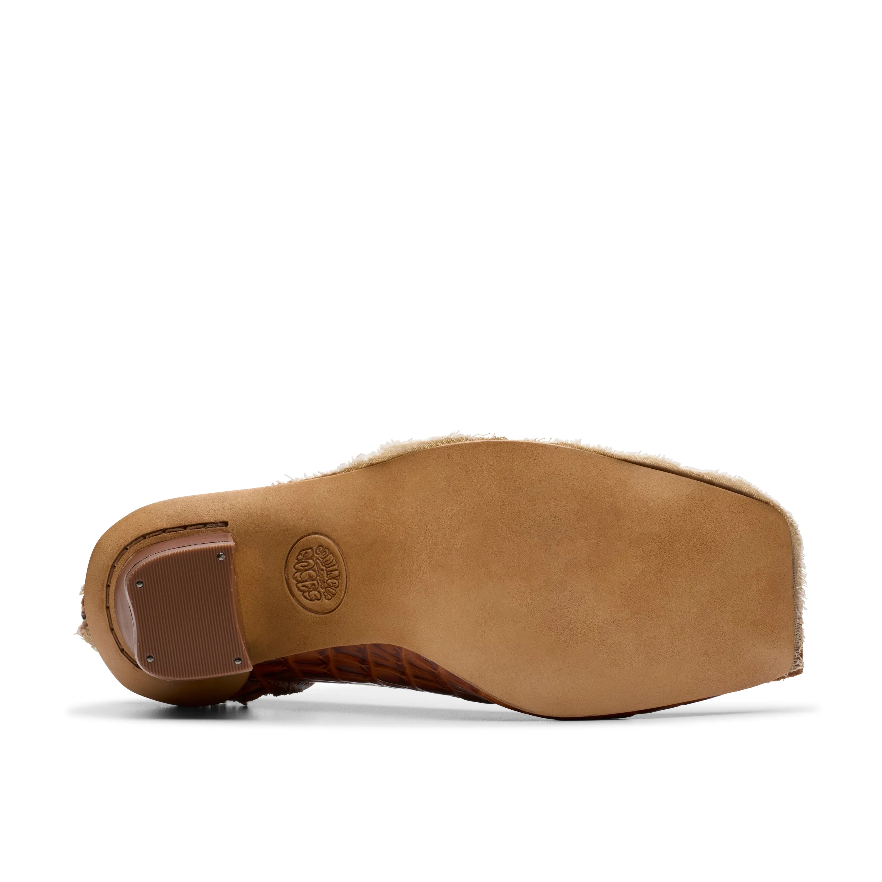 MARTINE ROSE FOR CLARKS WOMENS HEEL in PRETZEL TAN sold by Martine Rose product image thumbnail 5