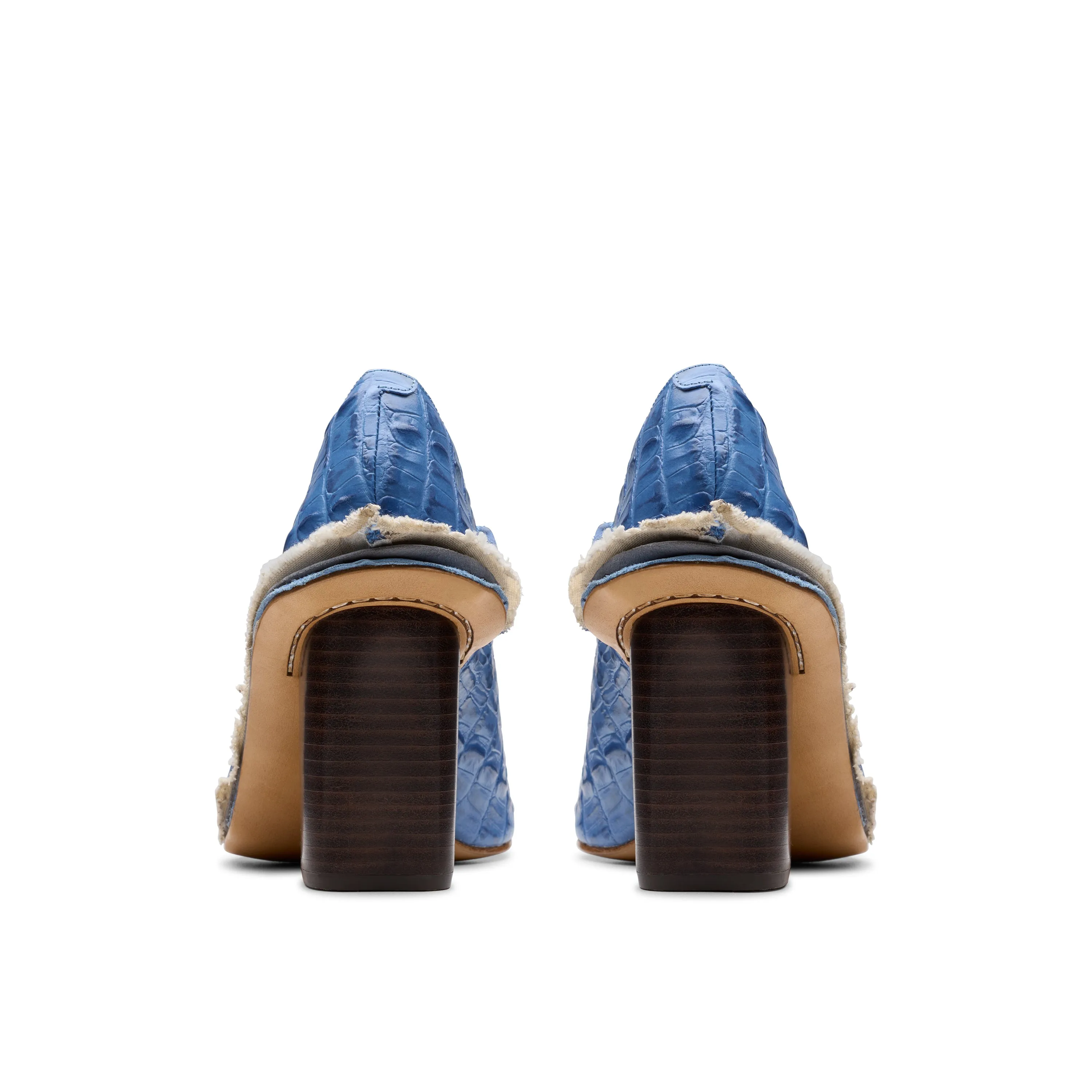 MARTINE ROSE FOR CLARKS WOMENS HEEL in CORNFLOWER BLUE sold by Martine Rose product image thumbnail 4
