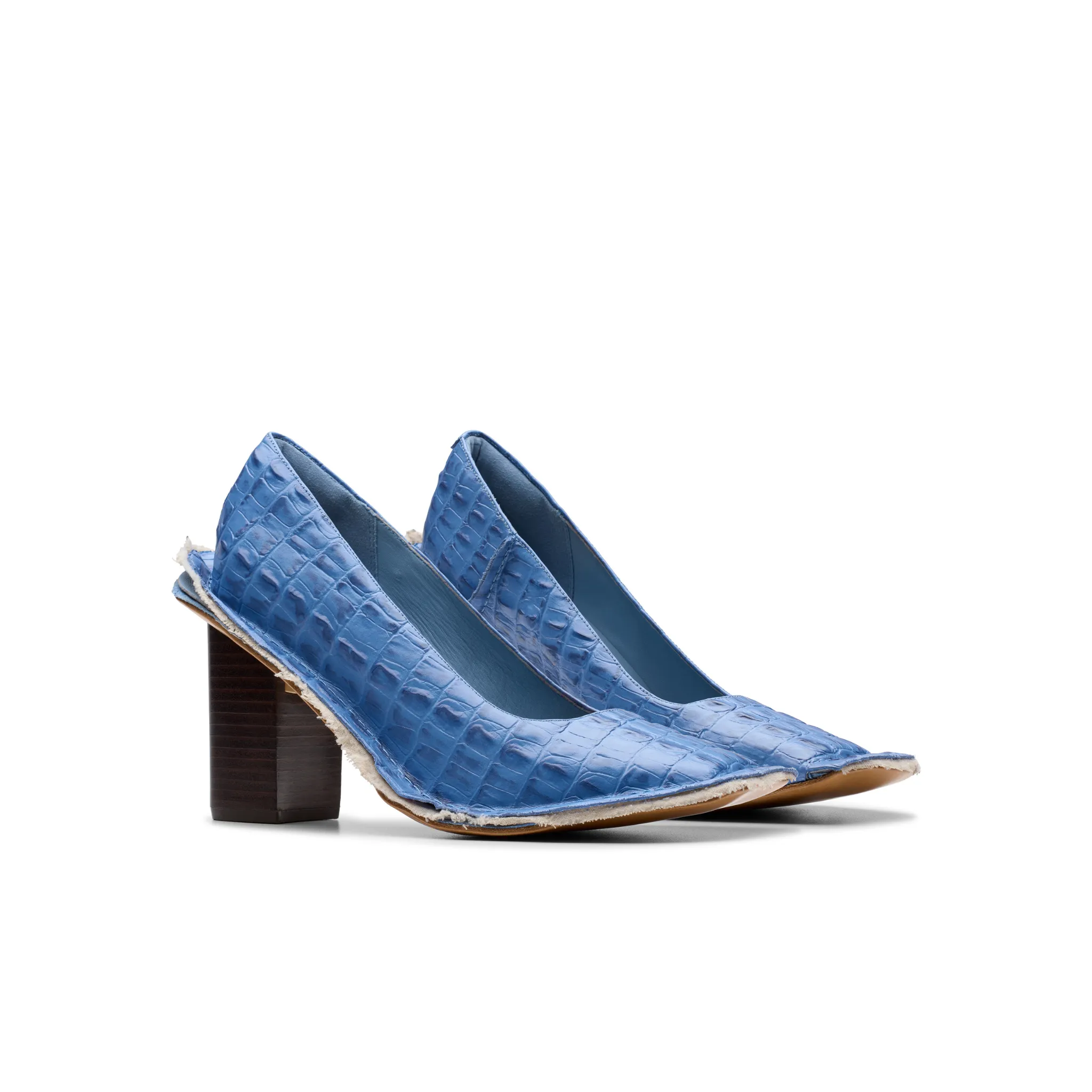 MARTINE ROSE FOR CLARKS WOMENS HEEL in CORNFLOWER BLUE sold by Martine Rose product image thumbnail 2