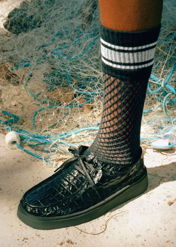 MARTINE ROSE FOR CLARKS MENS TORVIEW in BLACK sold by Martine Rose