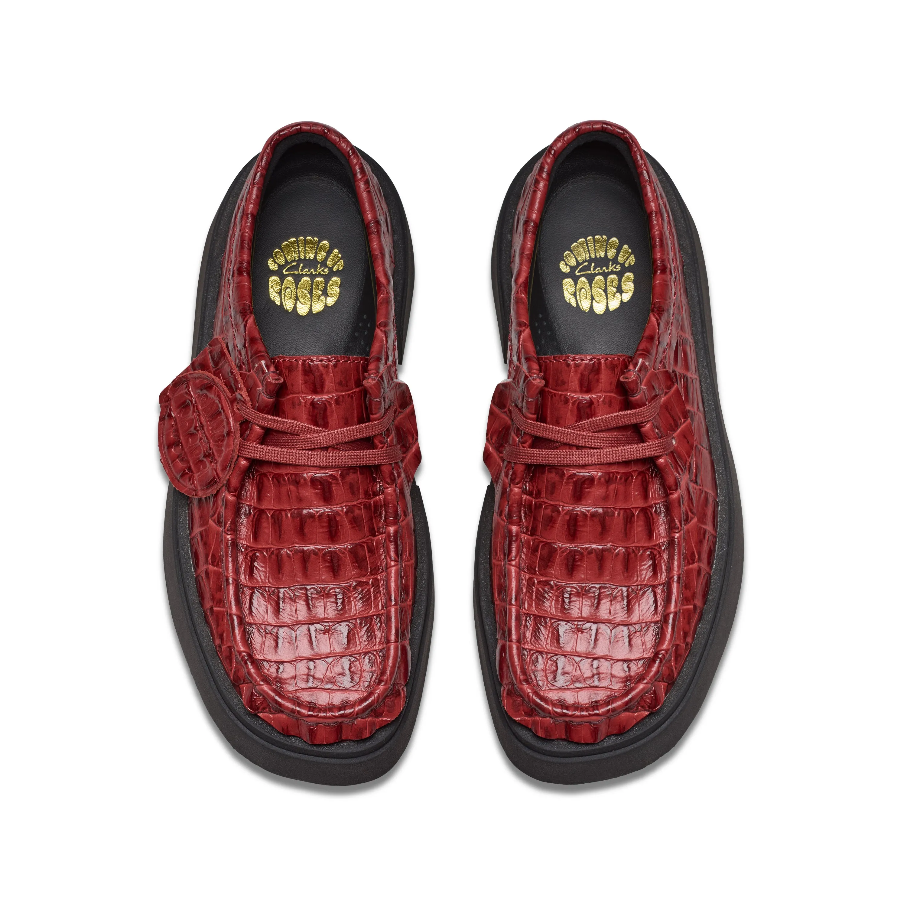 MARTINE ROSE FOR CLARKS MENS TORVIEW in OXBLOOD sold by Martine Rose product image thumbnail 3