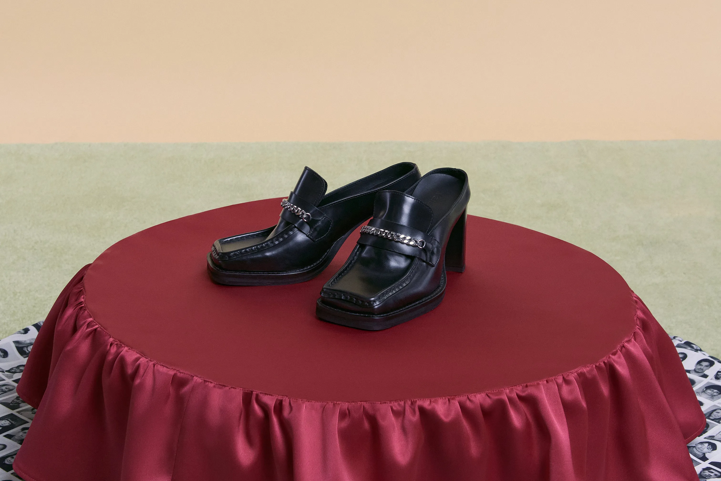 SQUARE TOE HEEL in BLACK sold by Martine Rose product image thumbnail 2