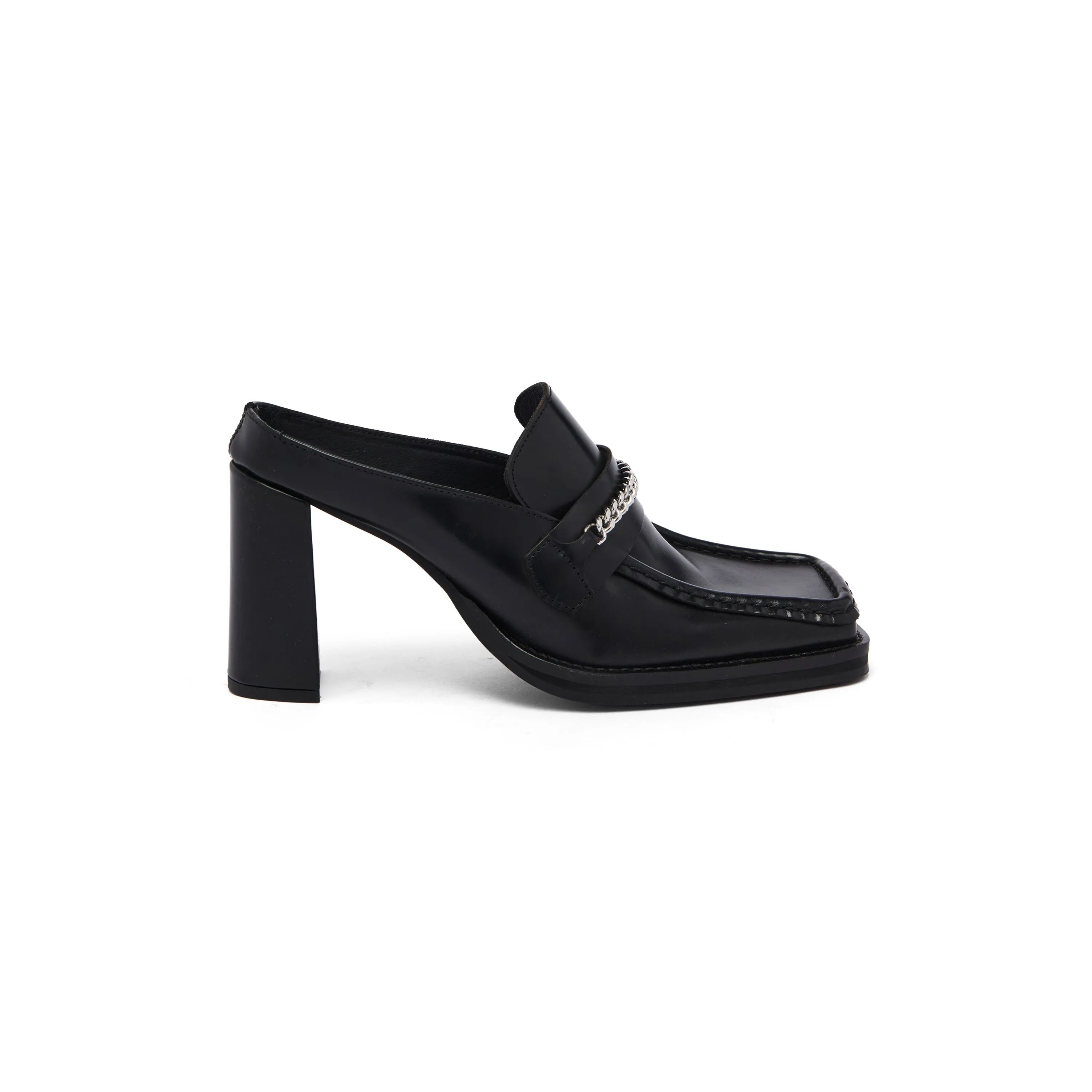 SQUARE TOE HEEL in BLACK sold by Martine Rose product image thumbnail 4