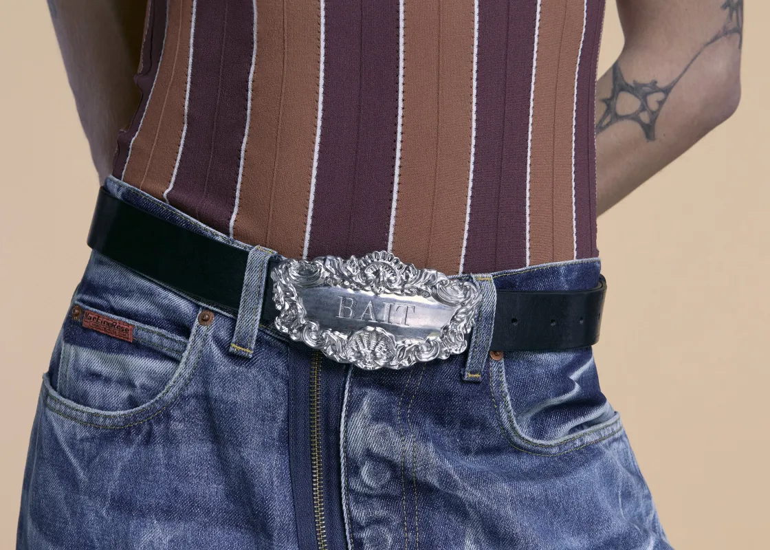 SHERRY BELT in BLACK sold by Martine Rose