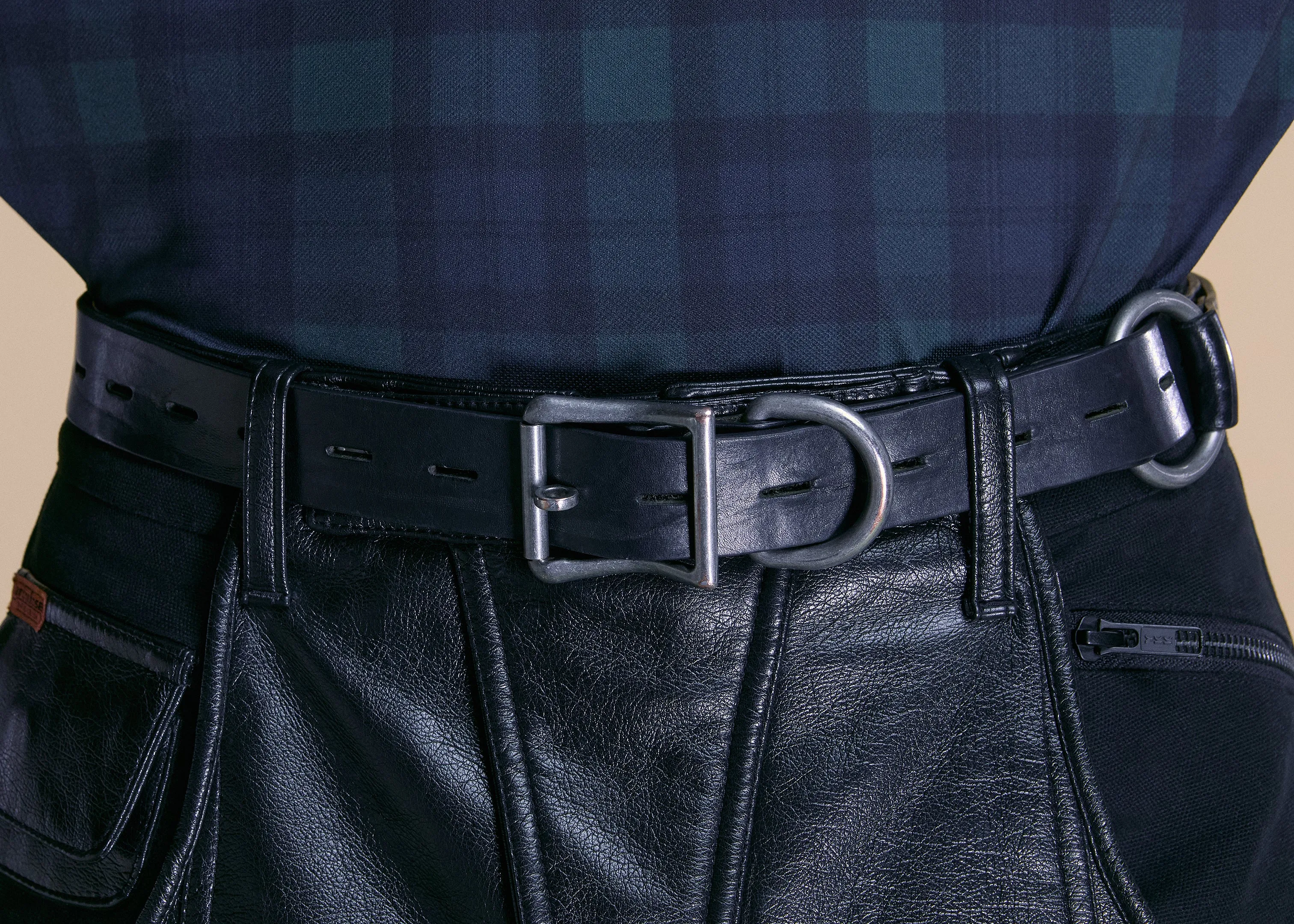 BONDAGE BELT in BLACK sold by Martine Rose