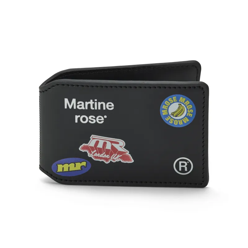 OYSTER CARD WALLET in BLACK made by Martine Rose