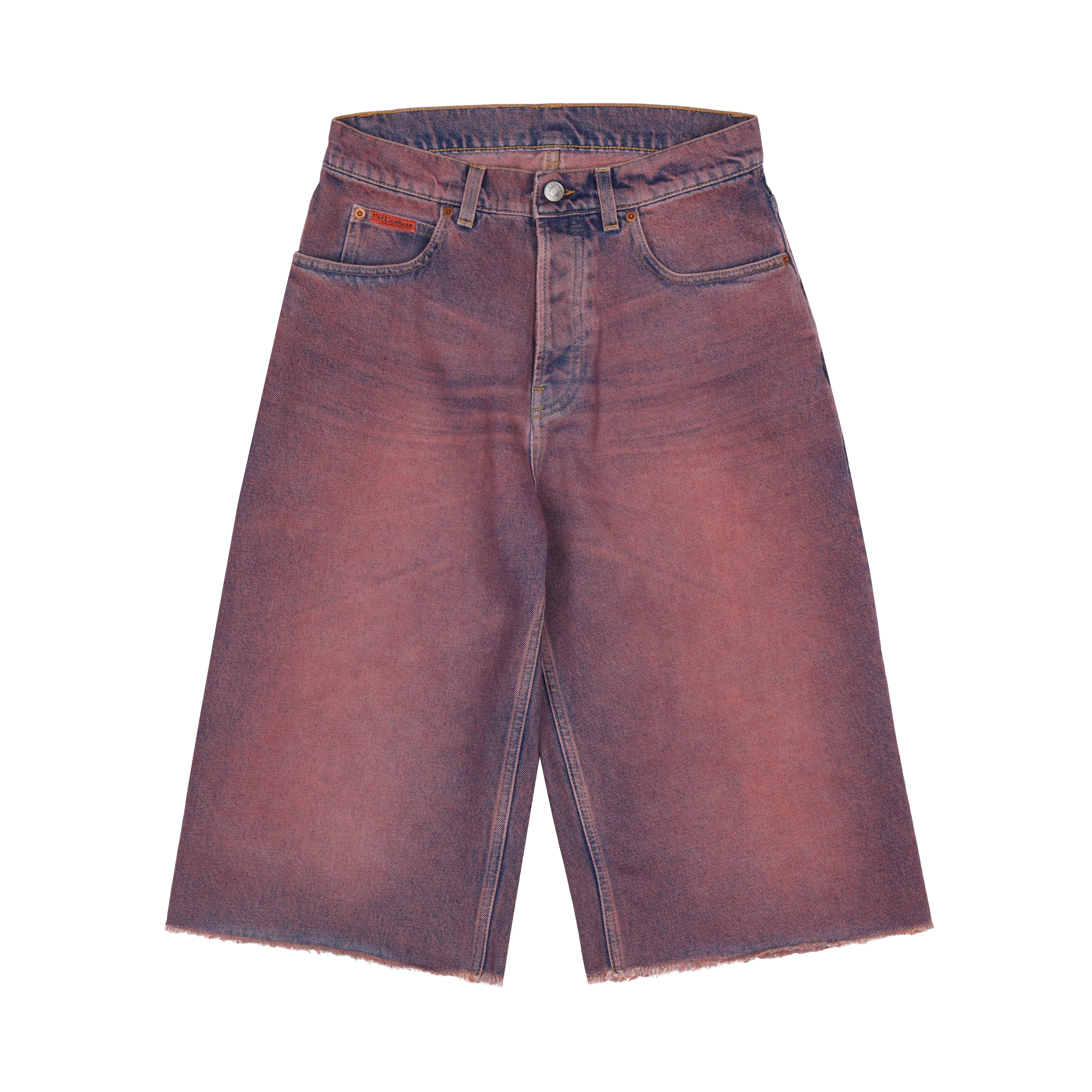 JEAN SHORT in PINK BUBBLEGUM sold by Martine Rose