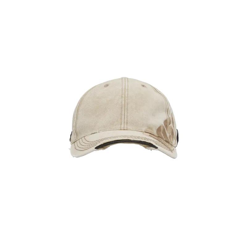 帽子 MARTINE ROSE CUT PEAK BACK CAP Martine Rose Cut Peak Back Cap, Black — SLOW WAVES