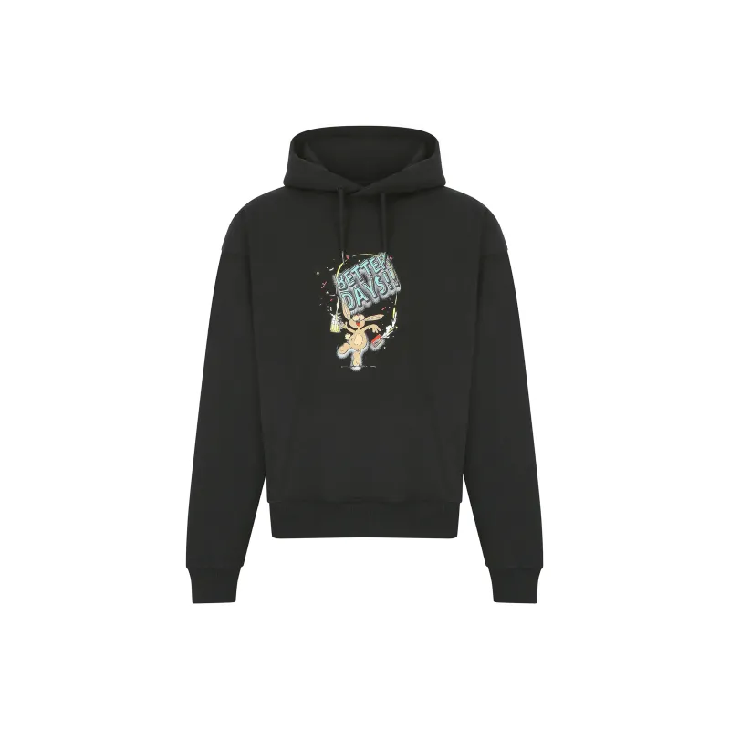 CLASSIC HOODIE in BLACK sold by Martine Rose