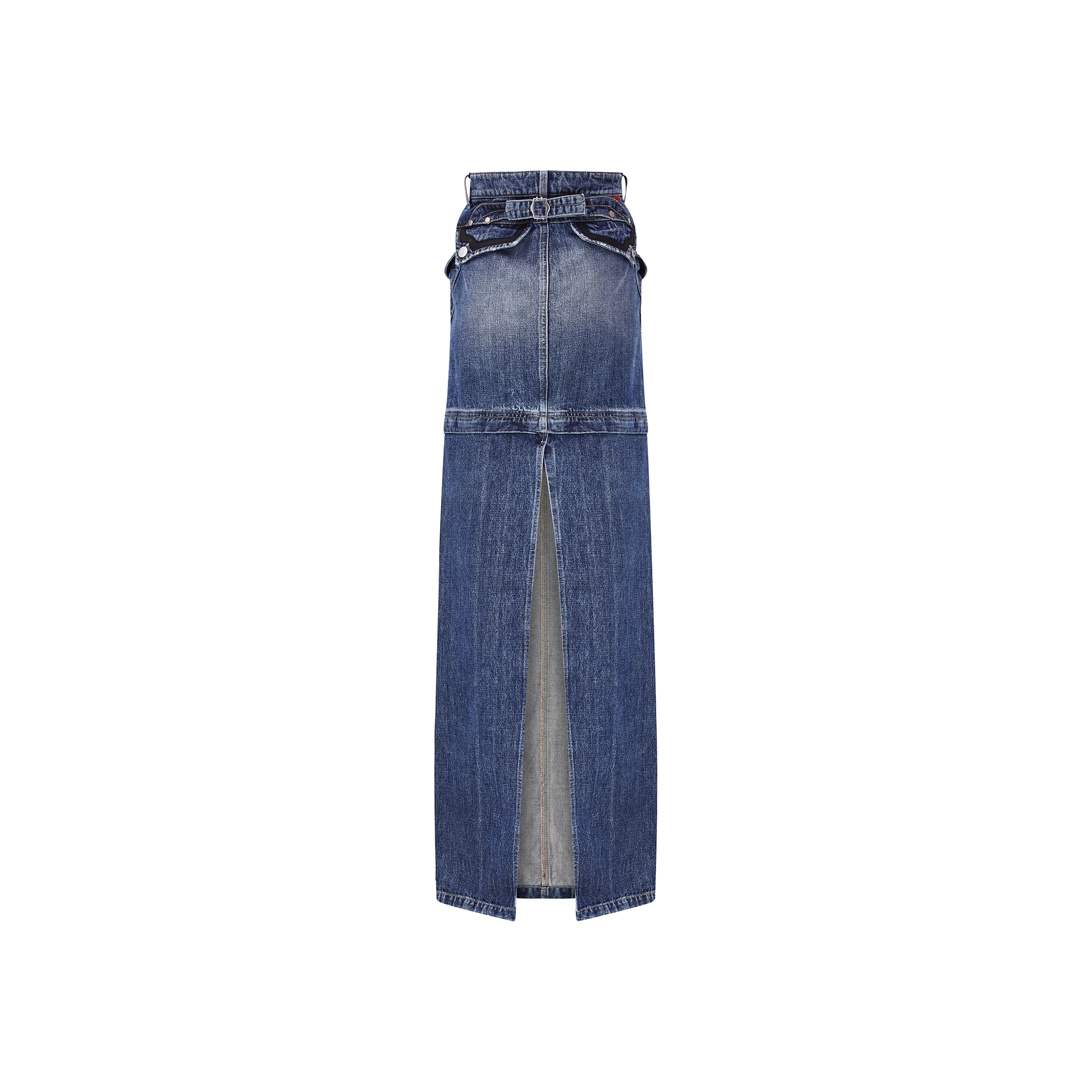 ZIP OFF DENIM SKIRT in BLUE sold by Martine Rose product image thumbnail 2