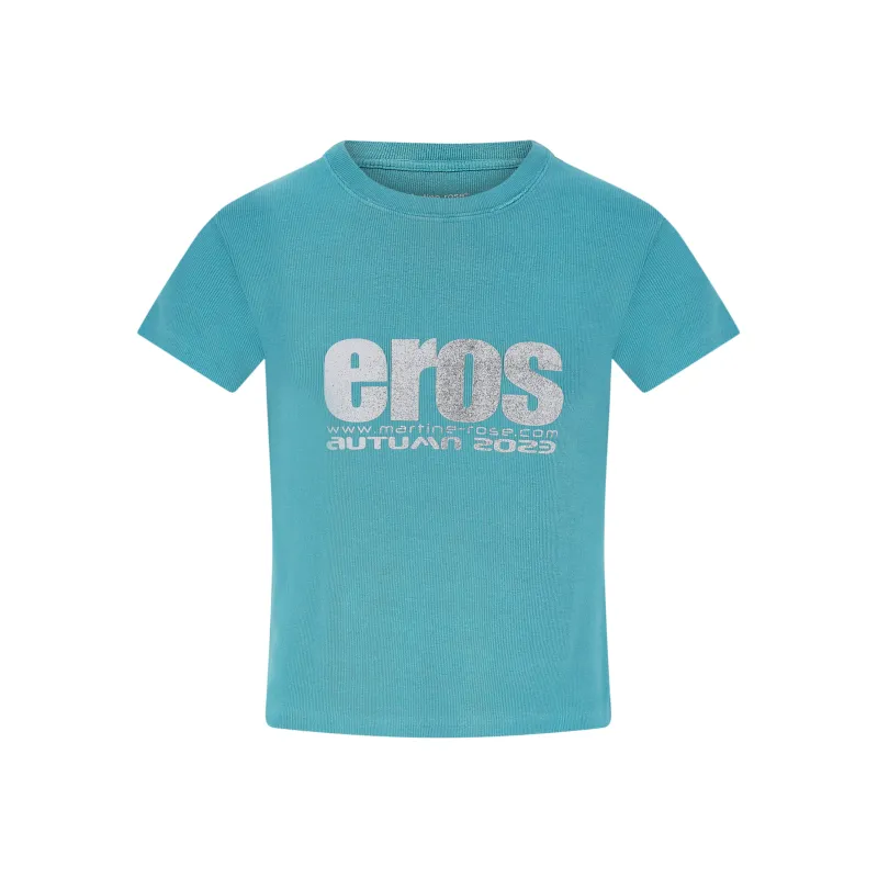 SHRUNKEN T-SHIRT in BLUE sold by Martine Rose