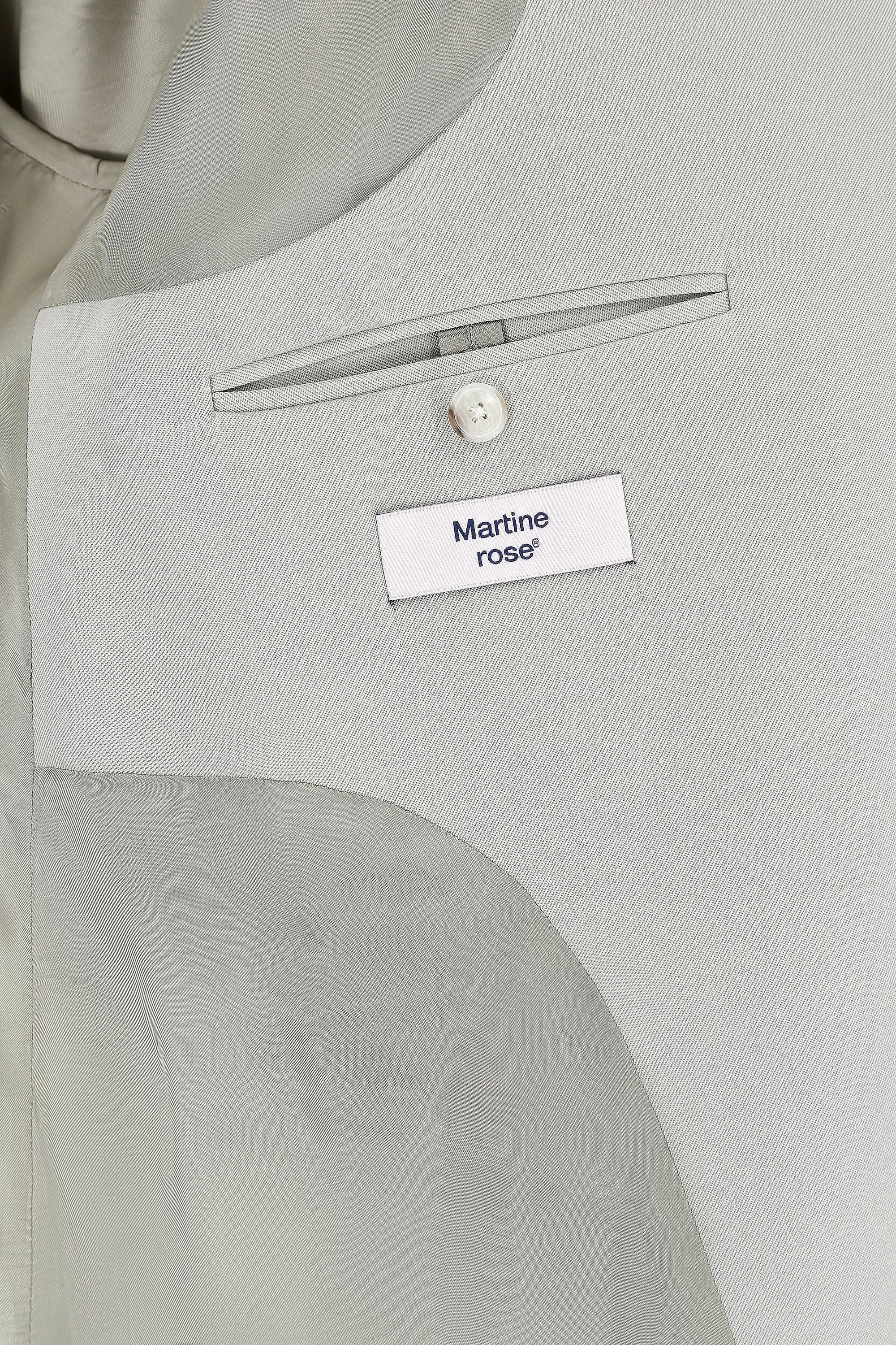 HANGING TAILORED JACKET in STONE sold by Martine Rose product image thumbnail 4