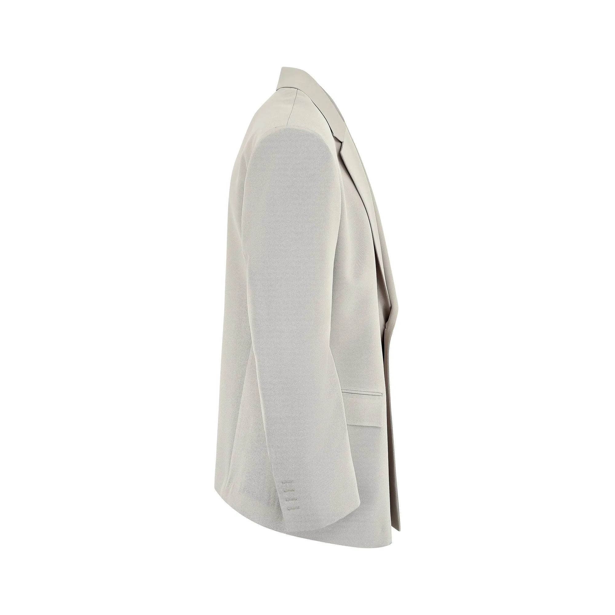 HANGING TAILORED JACKET in STONE sold by Martine Rose product image thumbnail 3