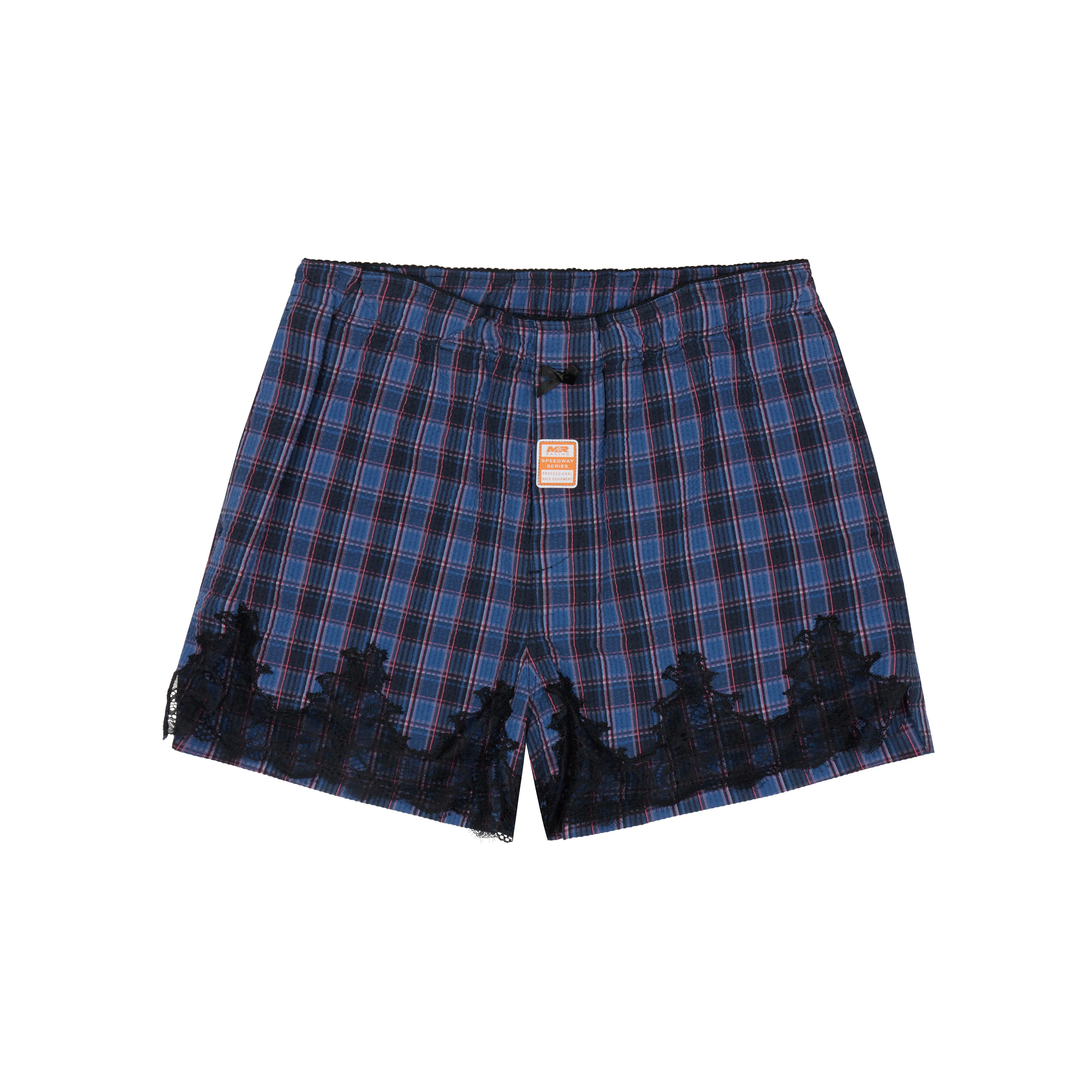 FRENCH KNICKERS in BLUE CHECK sold by Martine Rose