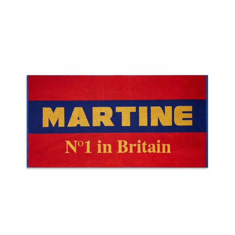 BEACH TOWEL in RED MULTI sold by Martine Rose