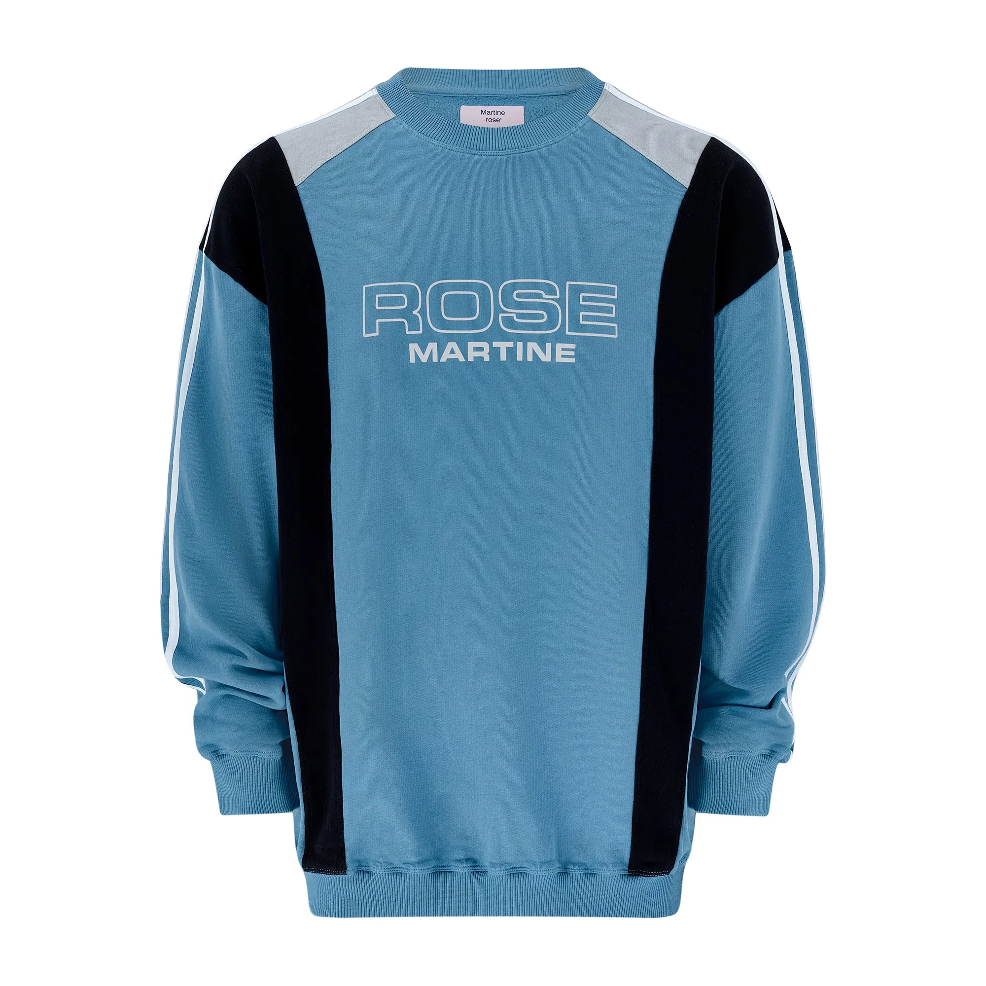 PANELLED SWEATSHIRT in BLUE sold by Martine Rose product image thumbnail 4
