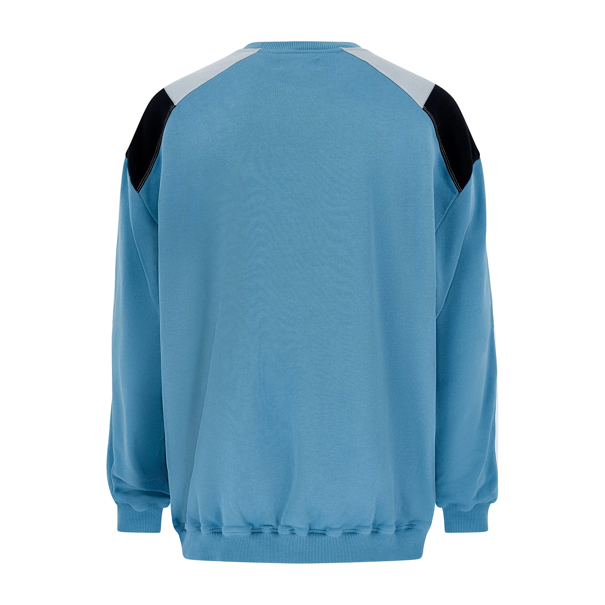 PANELLED SWEATSHIRT in BLUE sold by Martine Rose product image thumbnail 5
