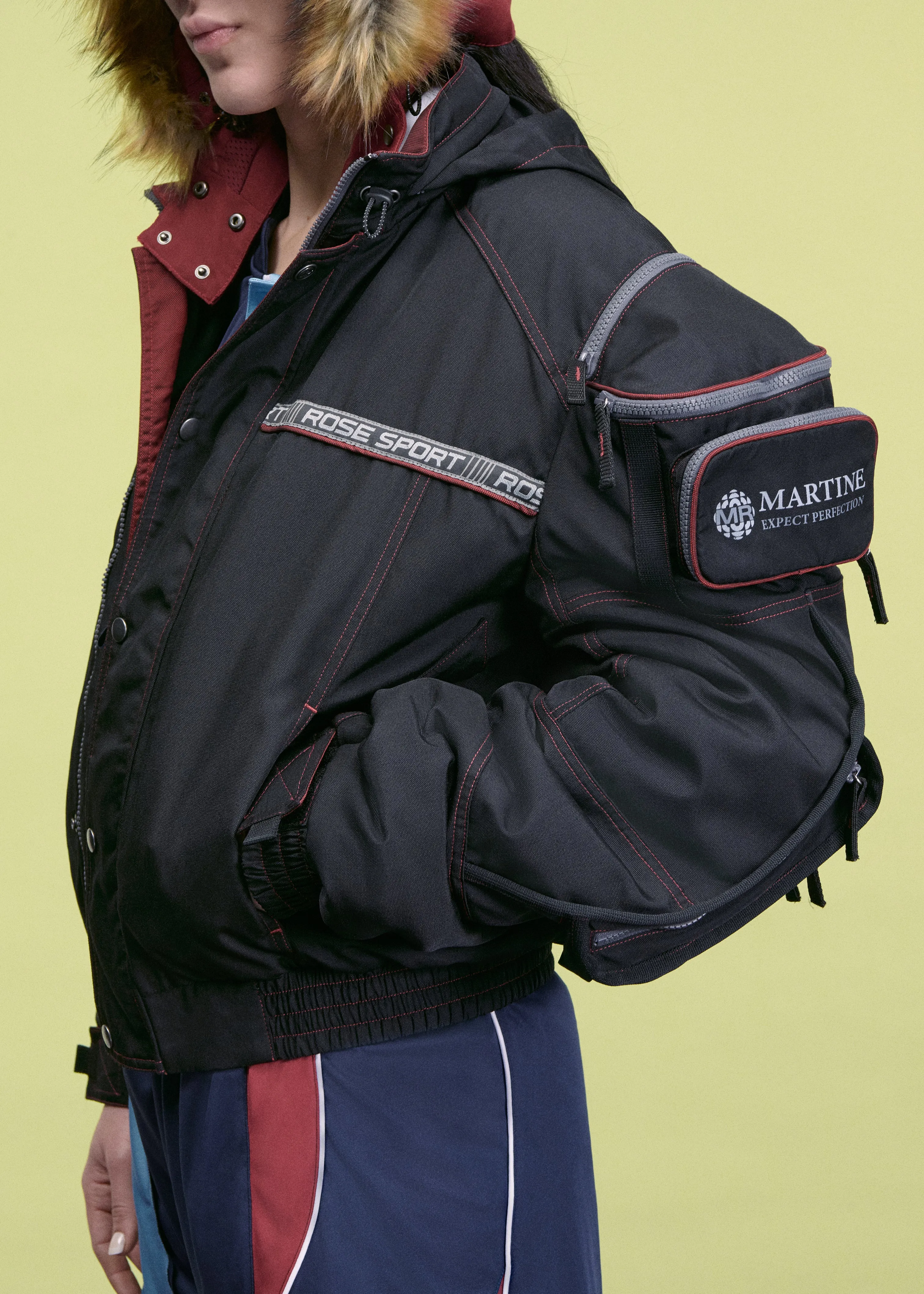 BUMBAG JACKET in BLACK sold by Martine Rose product image thumbnail 2