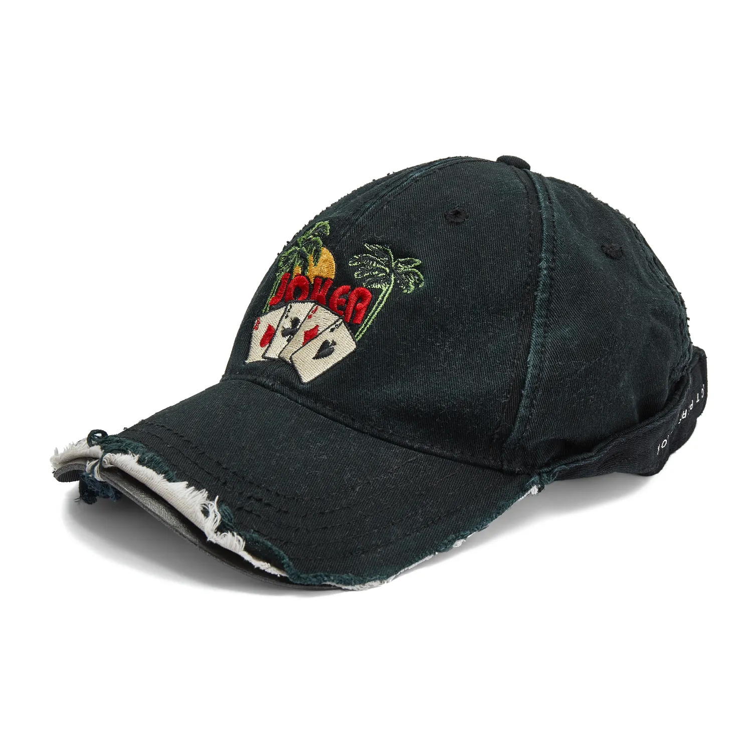ROLL BACK CAP in BLACK sold by Martine Rose product image thumbnail 4