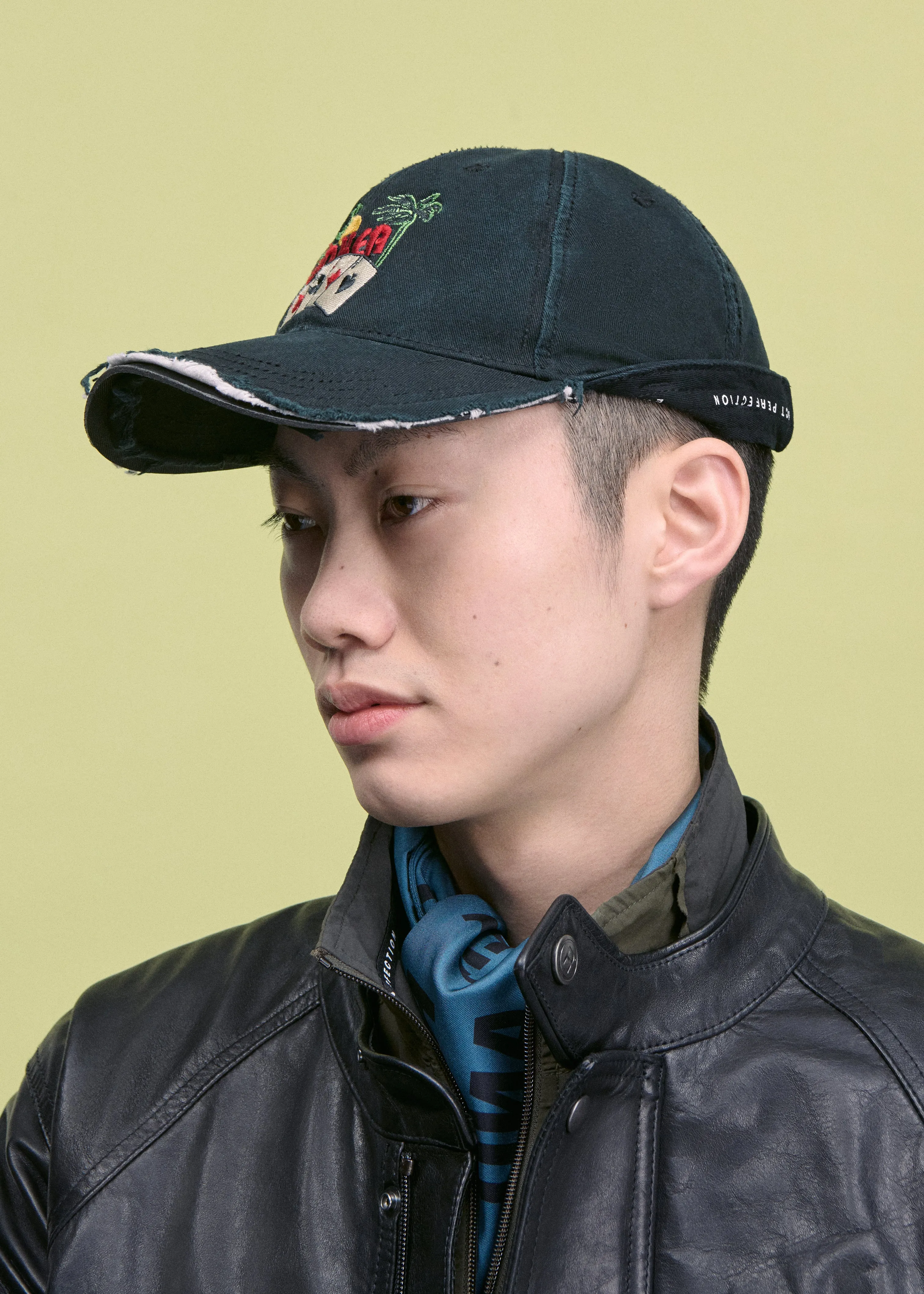 ROLL BACK CAP in BLACK sold by Martine Rose product image thumbnail 3