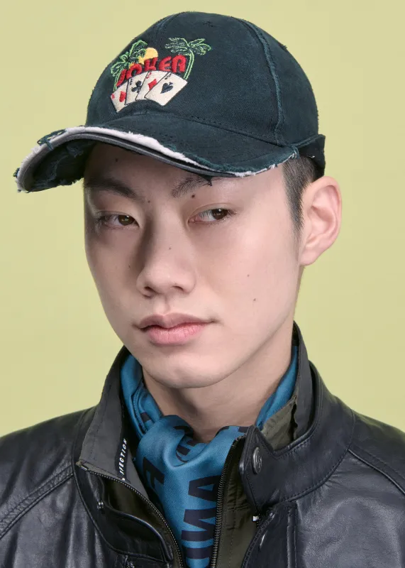 Martin Rose cut peak cap キャップ ネイビー 紺 Martine Rose – Cut Peak Cap Navy