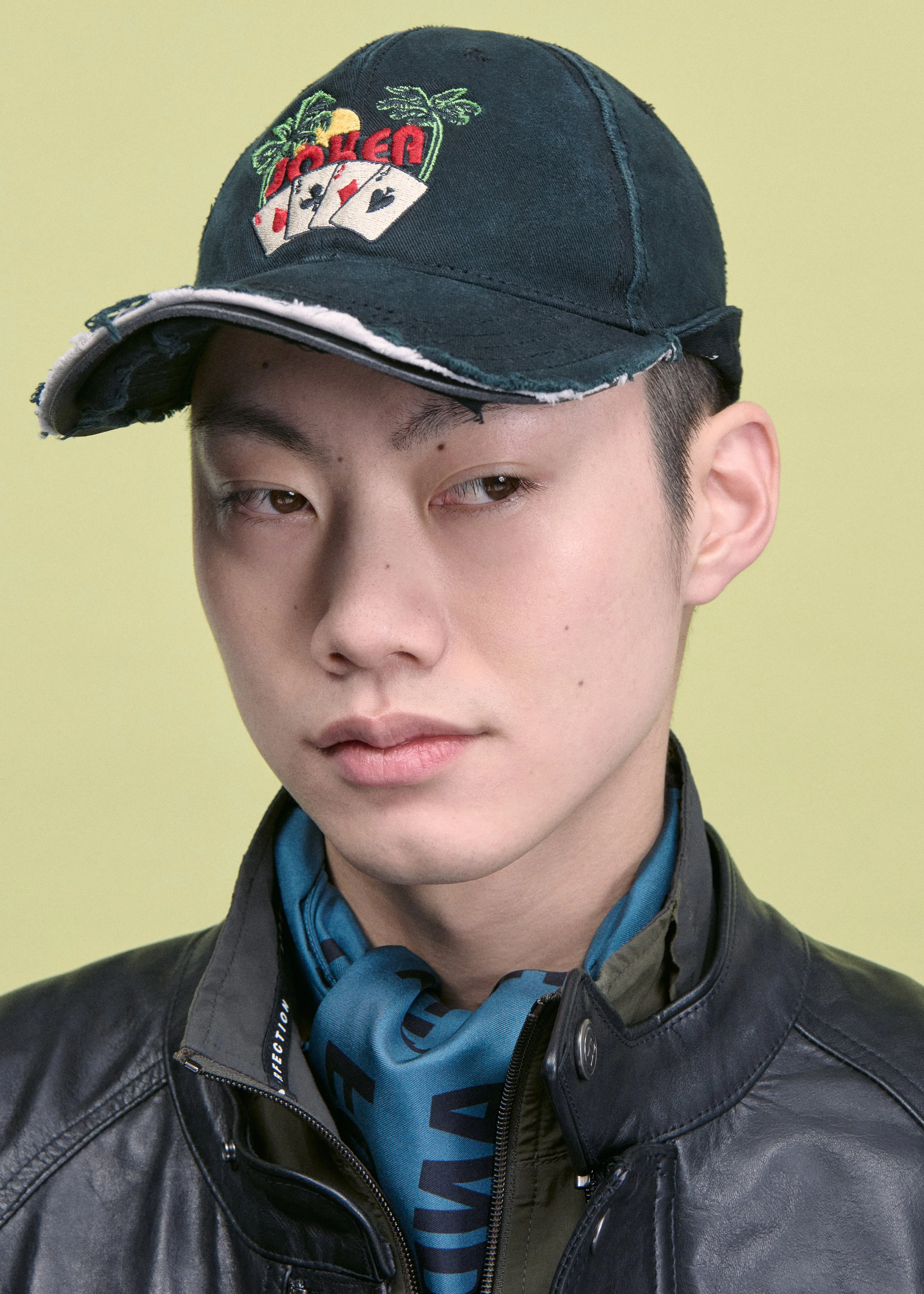 ROLL BACK CAP in BLACK sold by Martine Rose