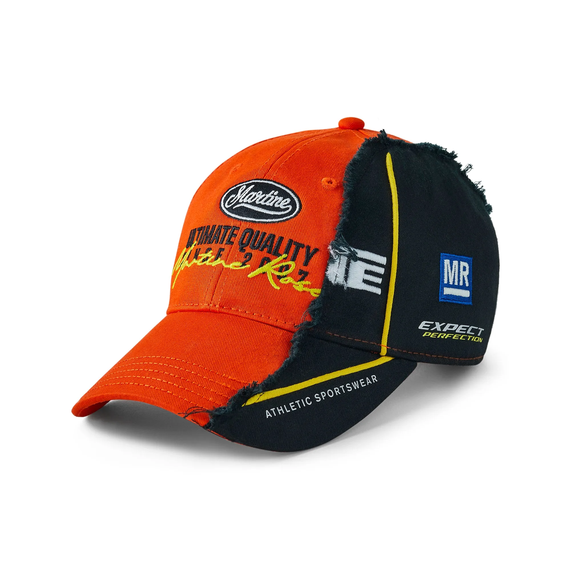 COLLAGE CAP in ORANGE sold by Martine Rose product image thumbnail 4