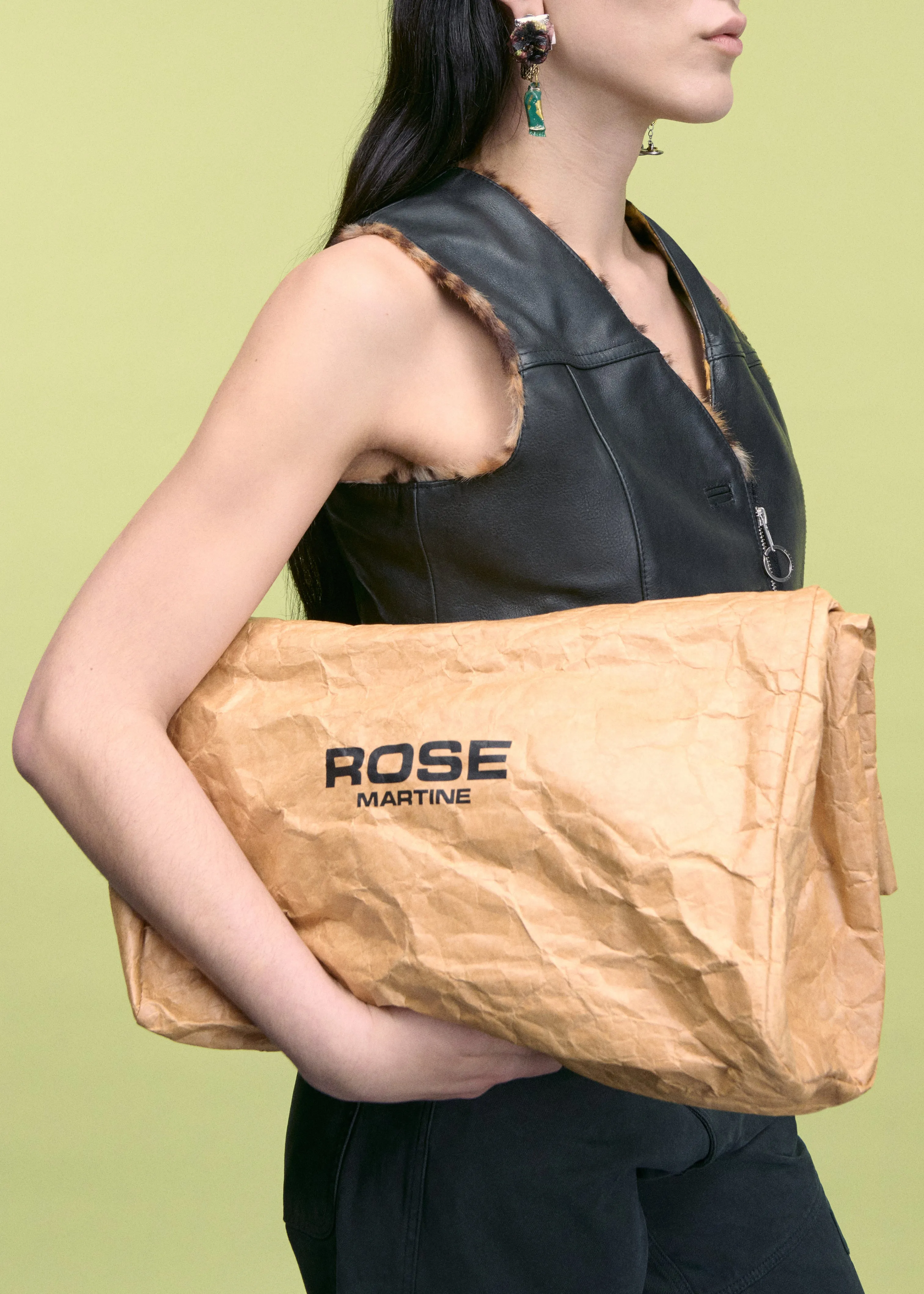 FOLDABLE BAG in BEIGE sold by Martine Rose product image thumbnail 4