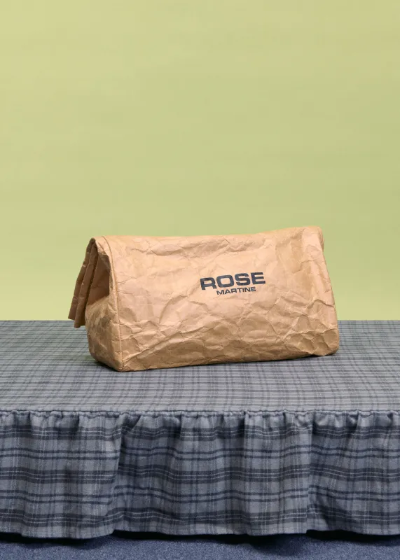 FOLDABLE BAG in BEIGE made by Martine Rose