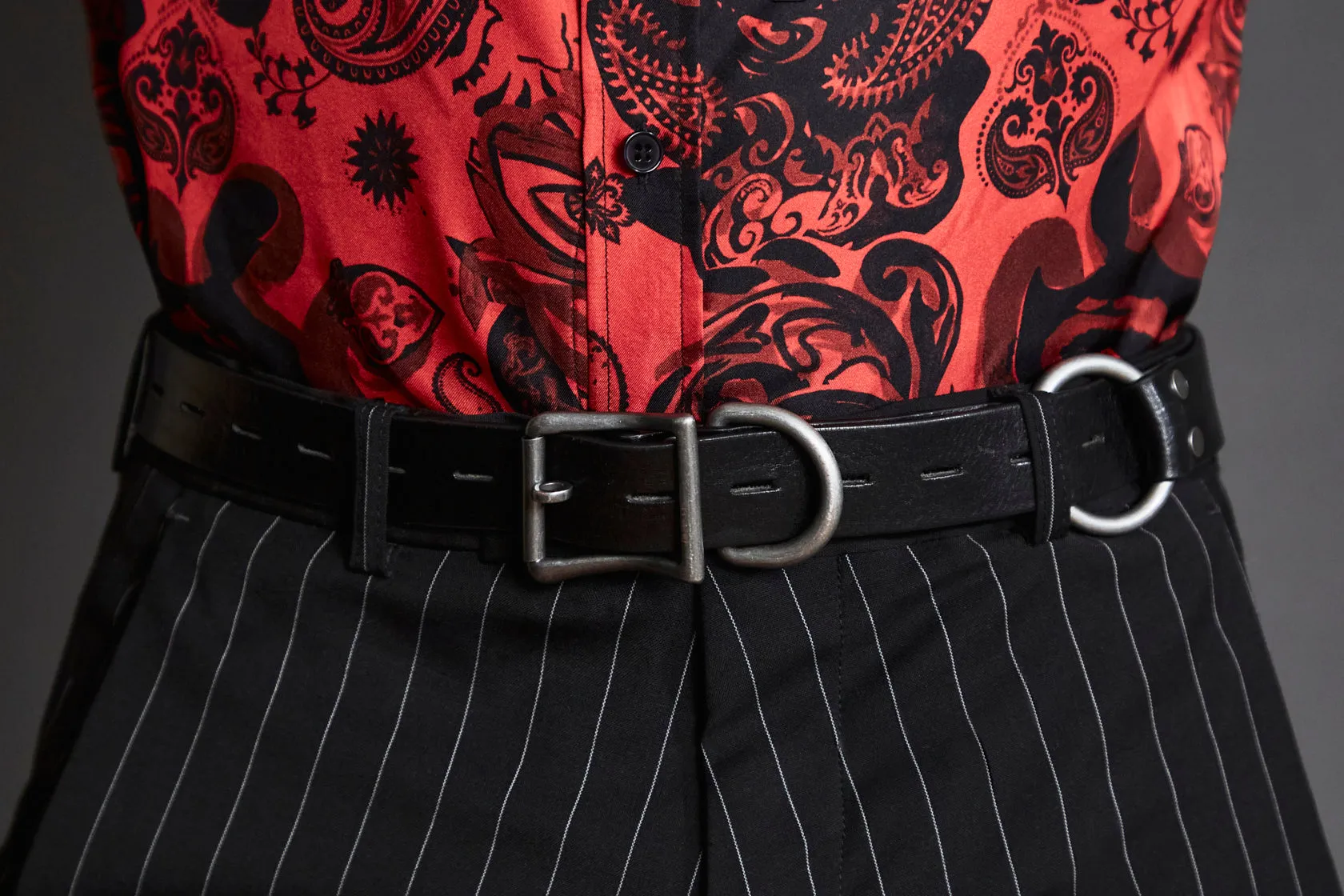 BONDAGE BELT in BLACK sold by Martine Rose