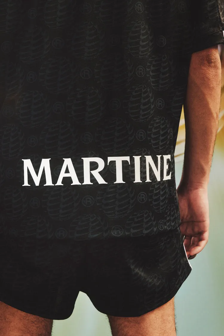 NIKE x MARTINE ROSE FOOTBALL JERSEY in BLACK sold by Martine Rose product image thumbnail 3