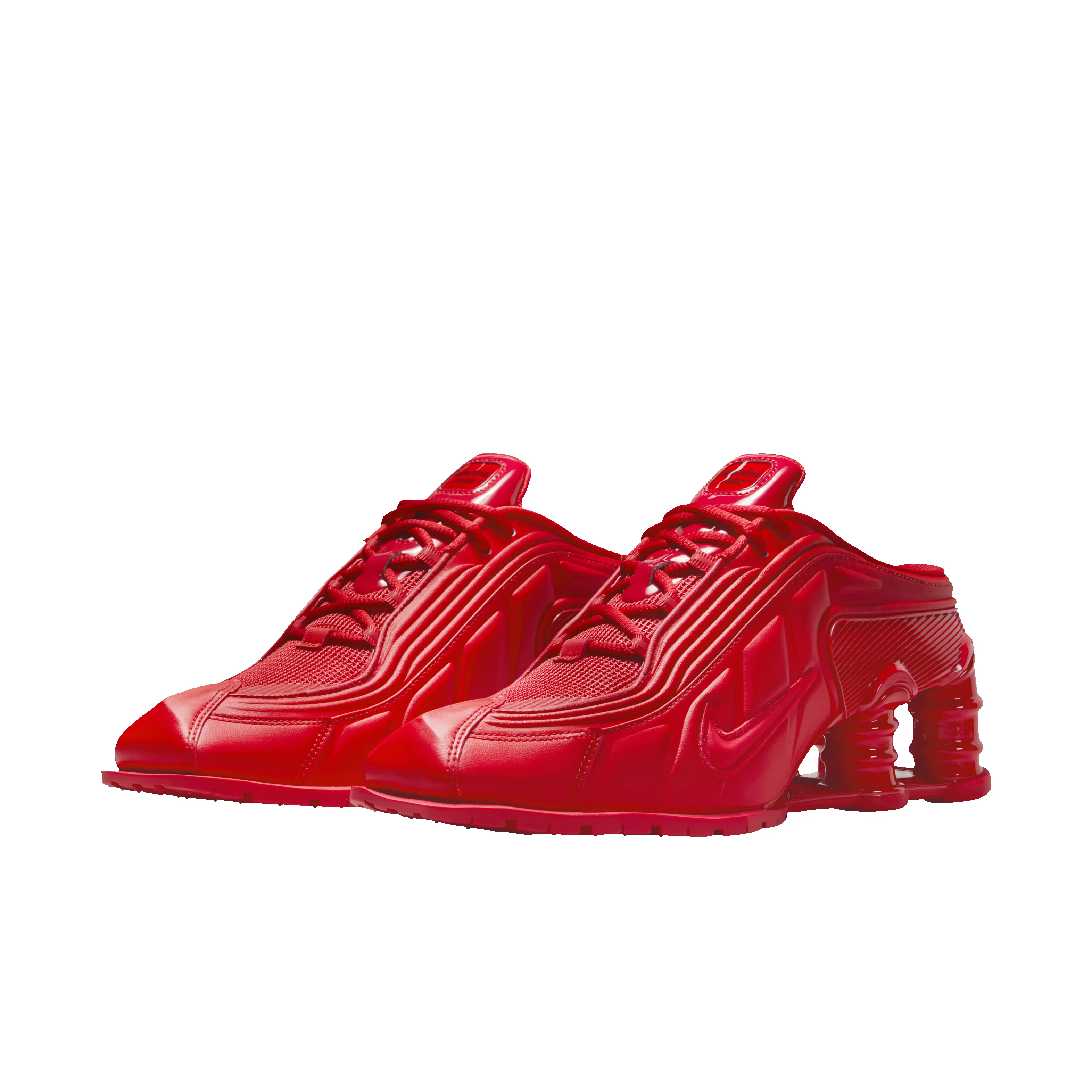 NIKE x MARTINE ROSE MR4 SHOX in RED sold by Martine Rose product image thumbnail 3