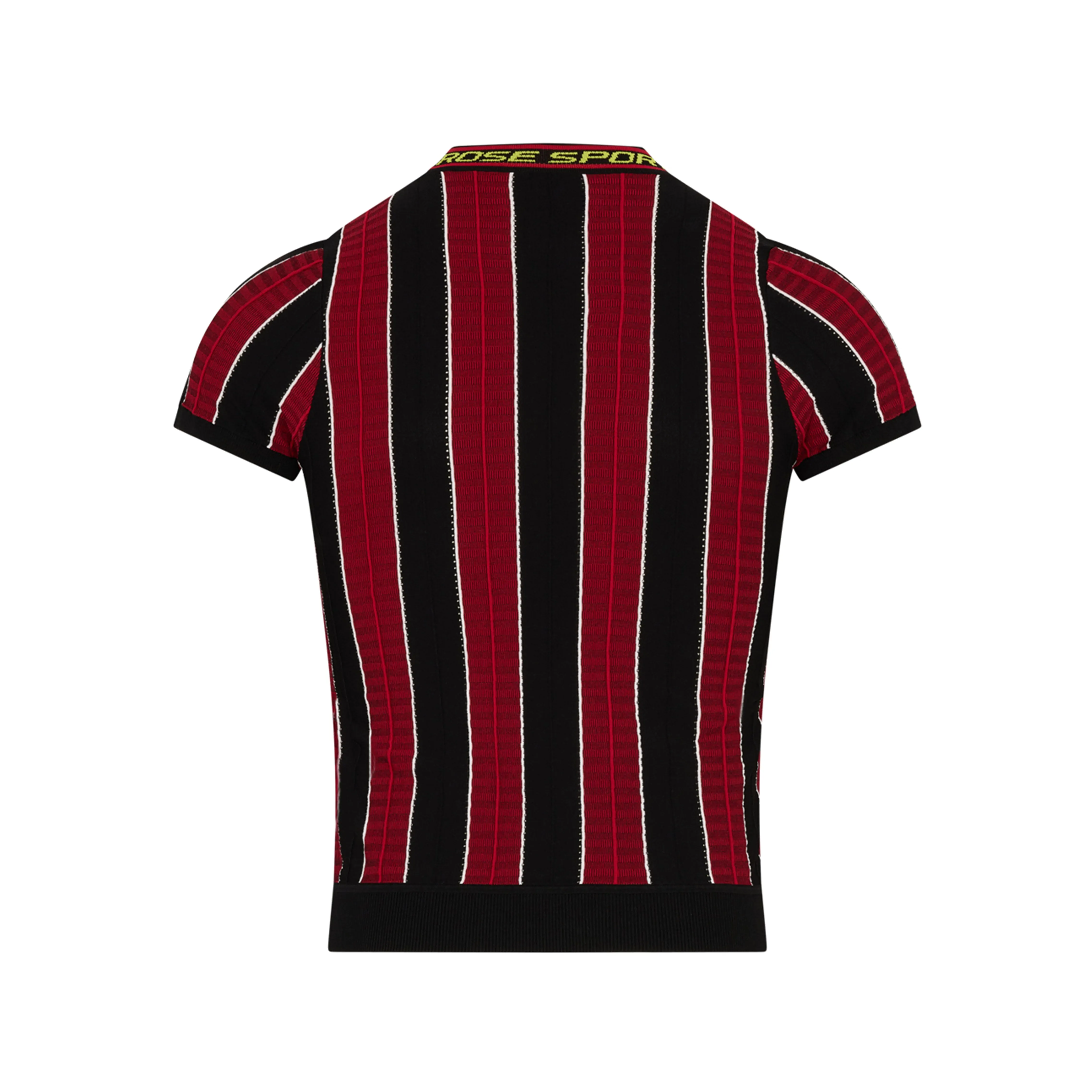 LOGO TIGHT T-SHIRT in RED & BLACK sold by Martine Rose product image thumbnail 2