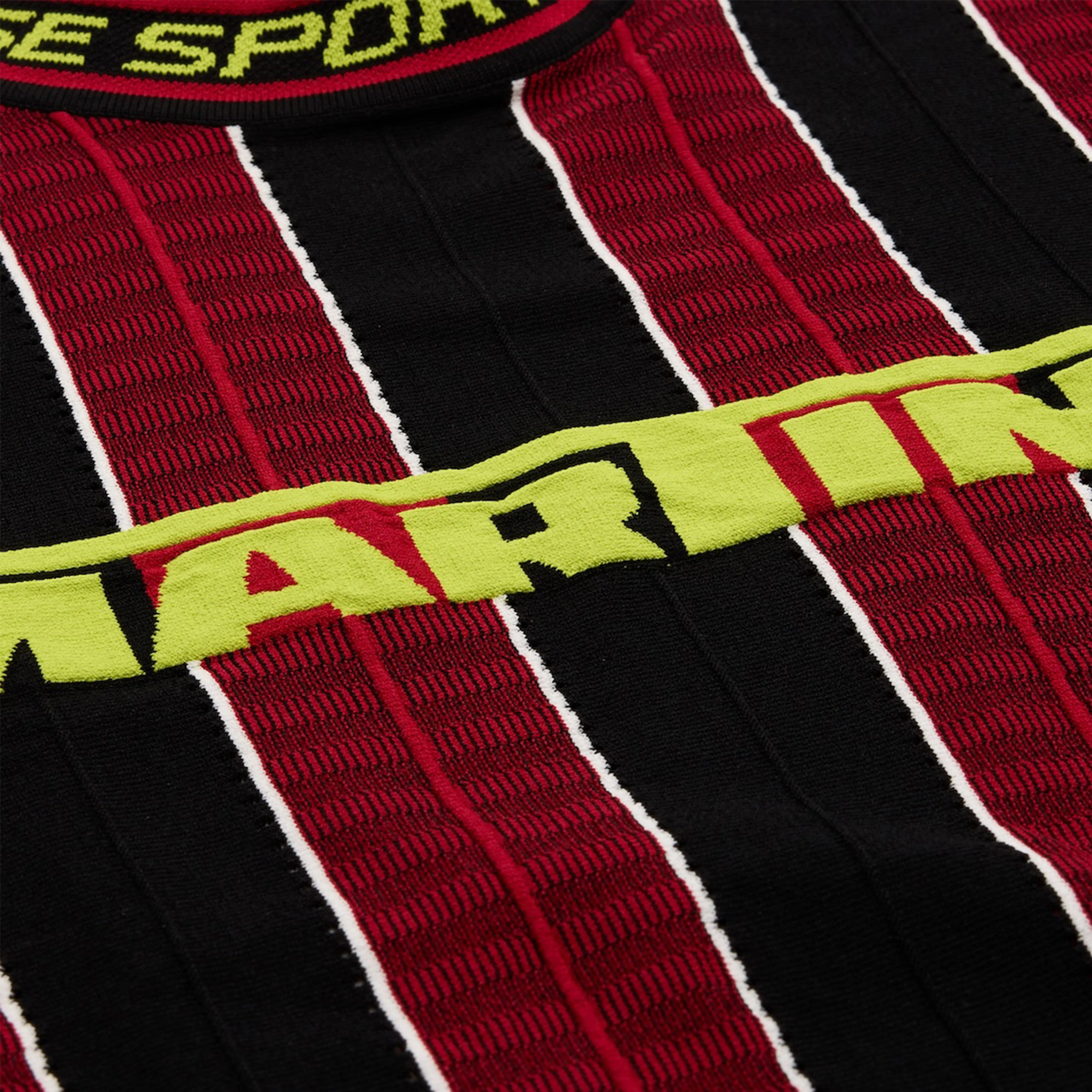 LOGO TIGHT T-SHIRT in RED & BLACK sold by Martine Rose product image thumbnail 3